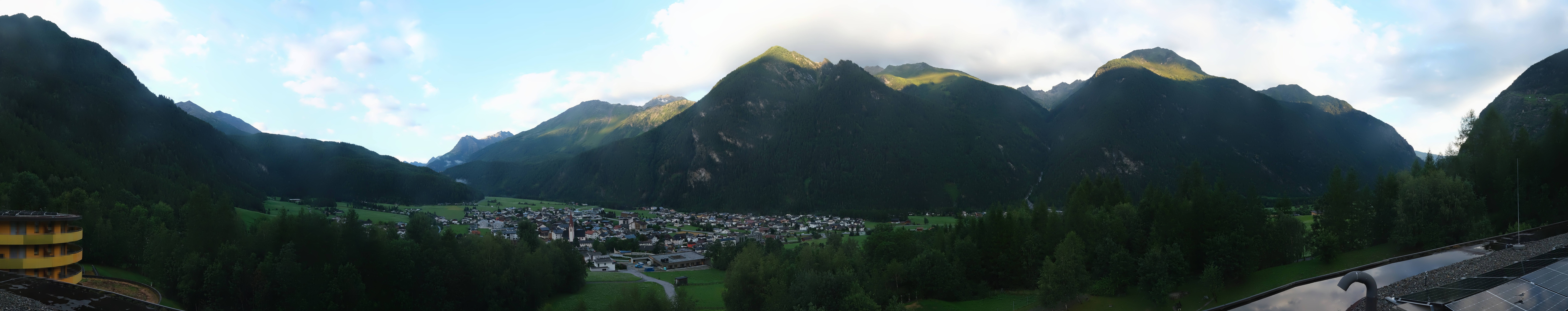 Archived image Webcam Umhausen in Ötztal valley