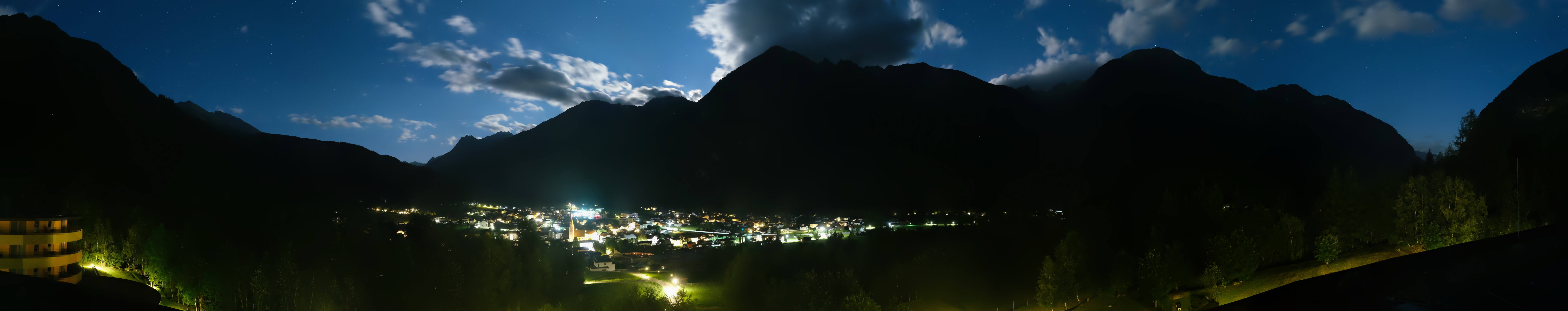 Archived image Webcam Umhausen in Ötztal valley