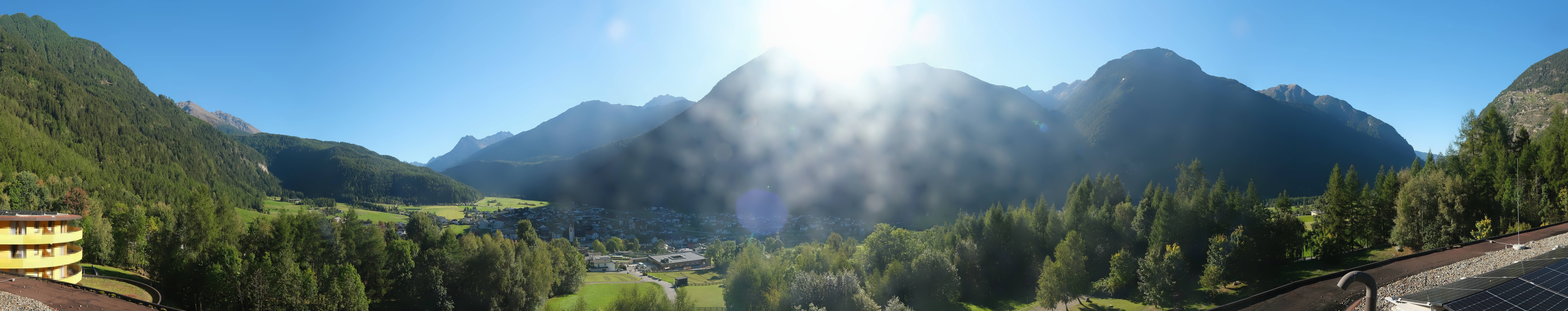 Archived image Webcam Umhausen in Ötztal valley