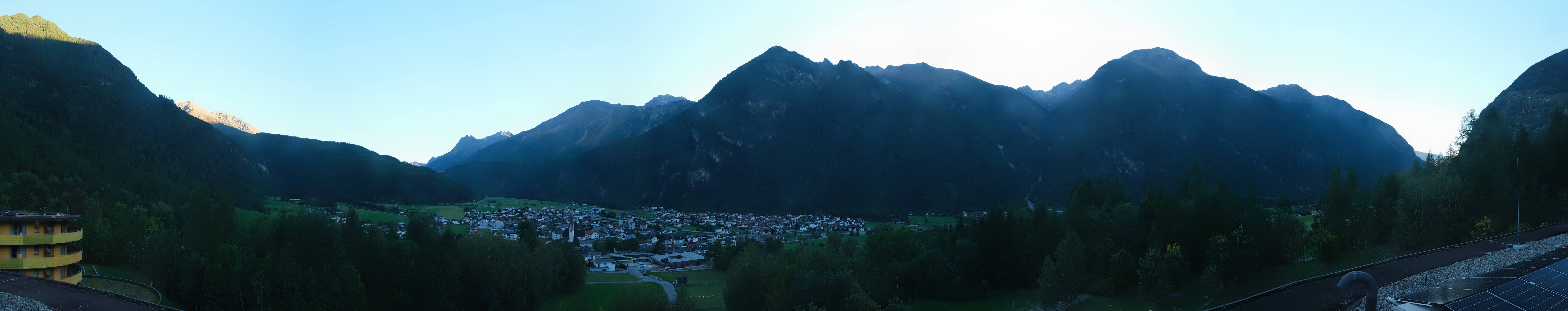 Archived image Webcam Umhausen in Ötztal valley