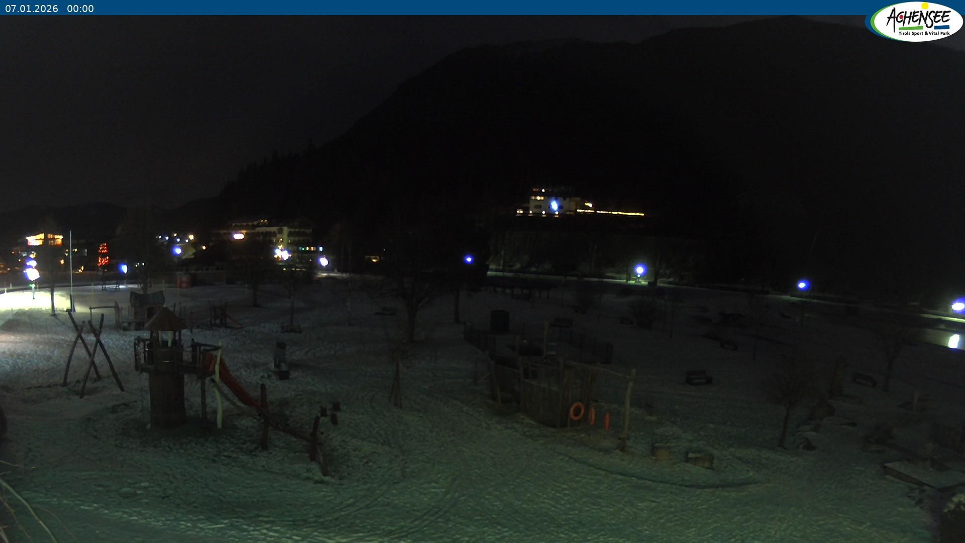 Archiv Foto Webcam Achensee - Badestrand in Achenkirch