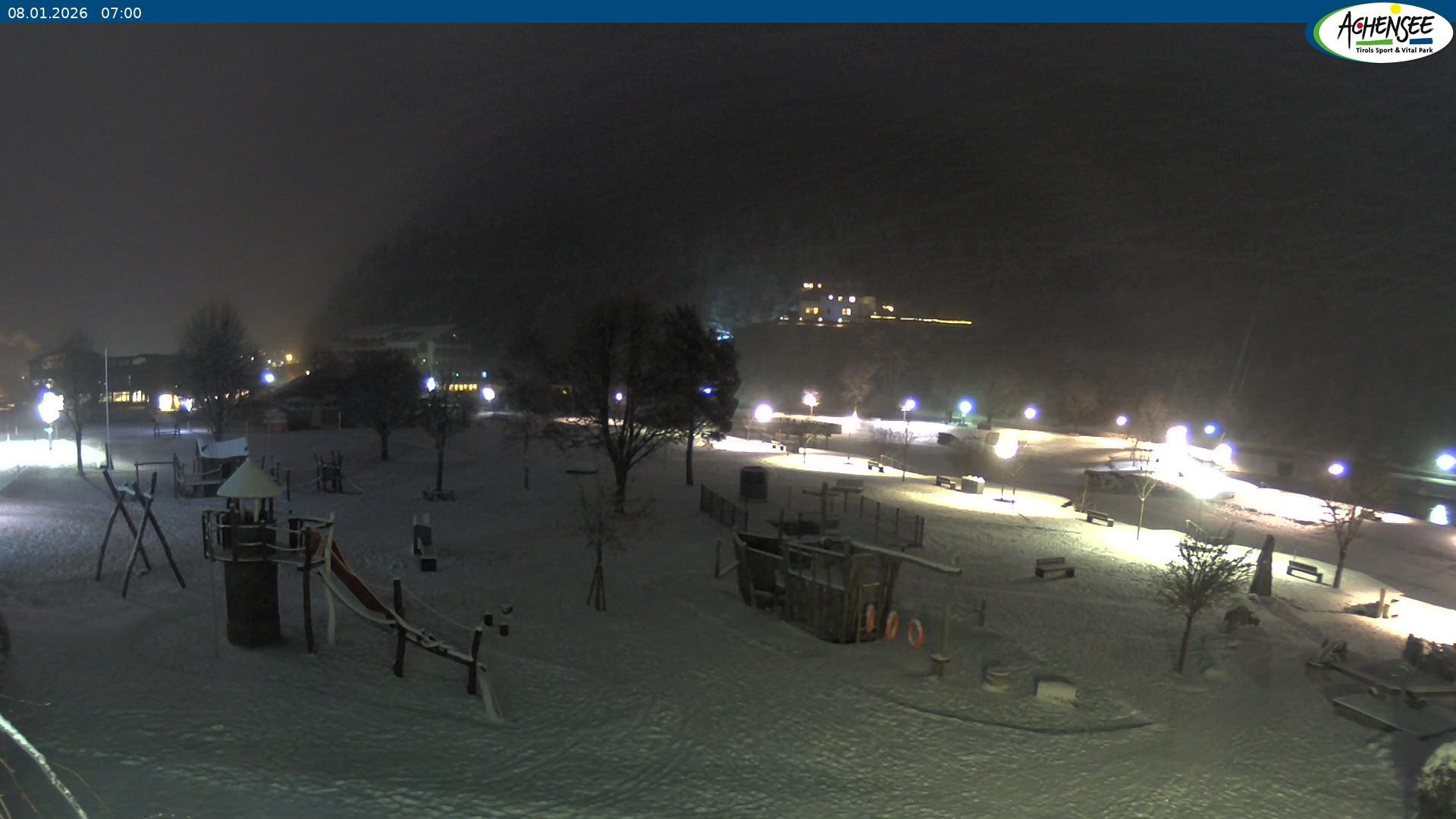 Archiv Foto Webcam Achensee - Badestrand in Achenkirch