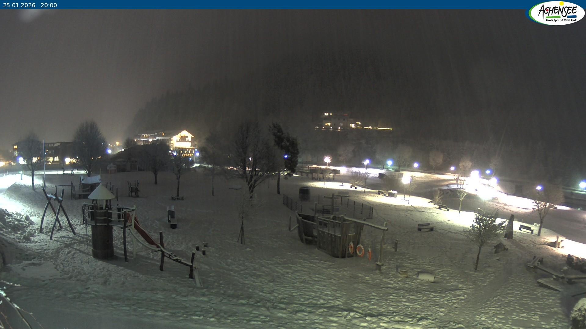 Archiv Foto Webcam Achensee - Badestrand in Achenkirch