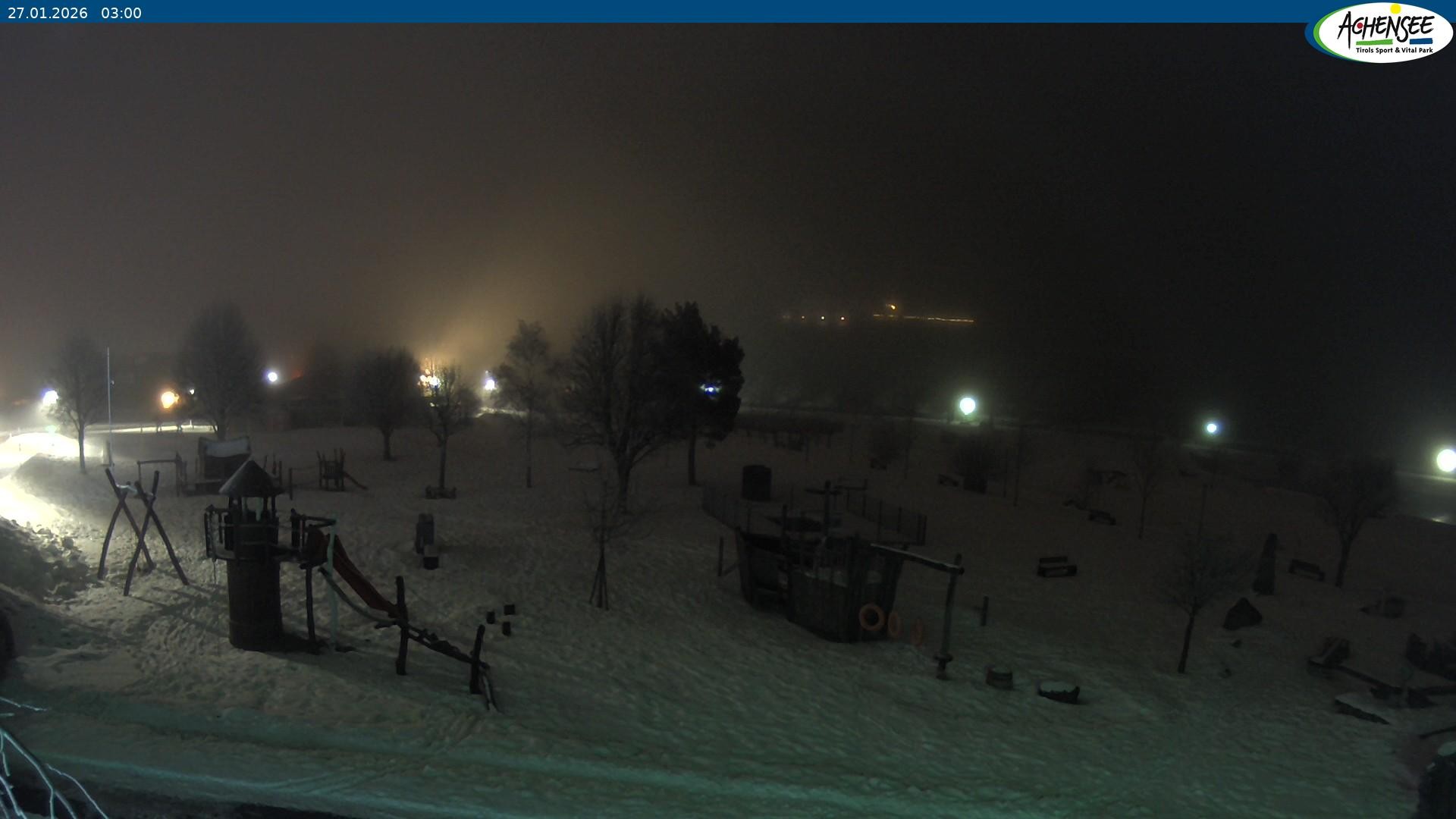 Archiv Foto Webcam Achensee - Badestrand in Achenkirch