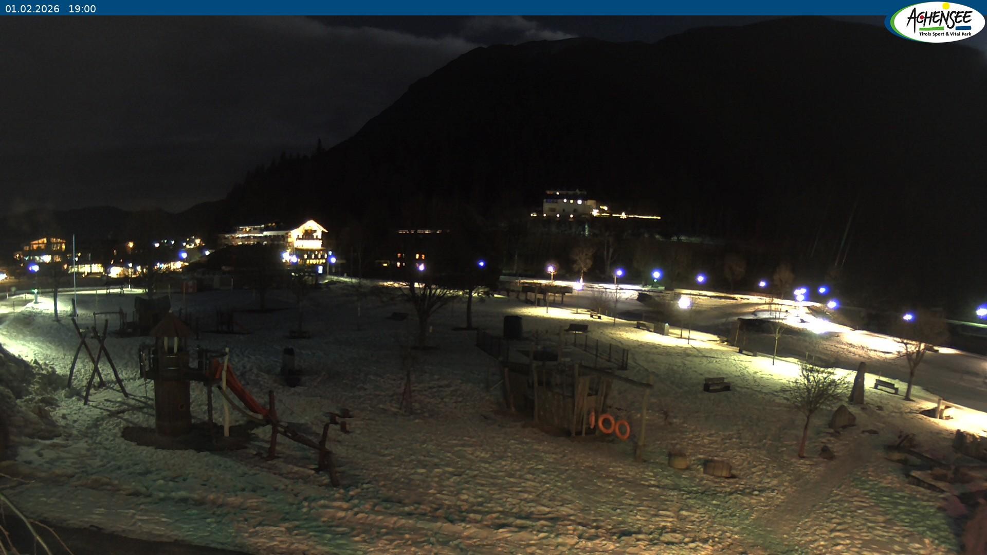 Archiv Foto Webcam Achensee - Badestrand in Achenkirch