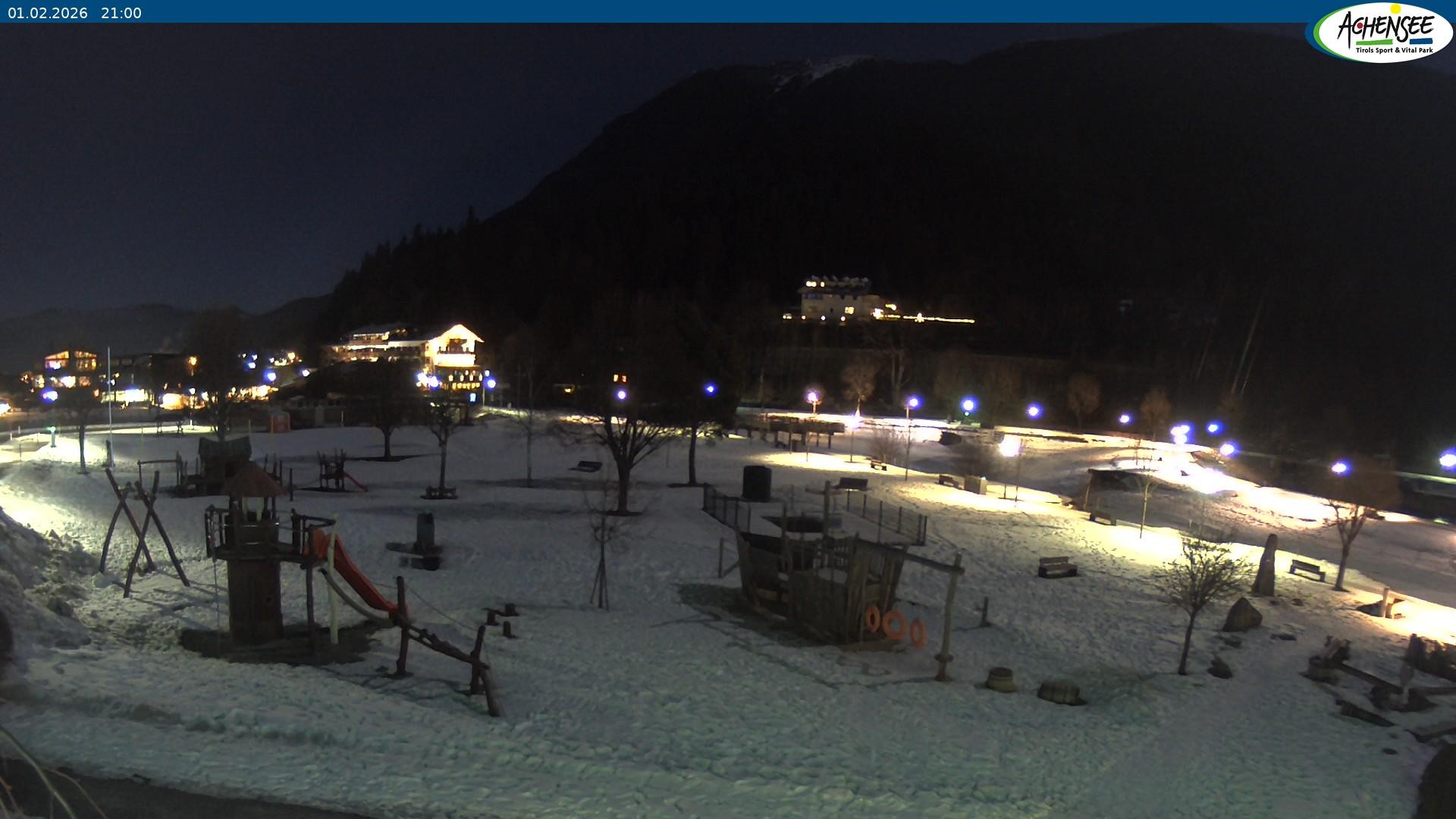 Archiv Foto Webcam Achensee - Badestrand in Achenkirch
