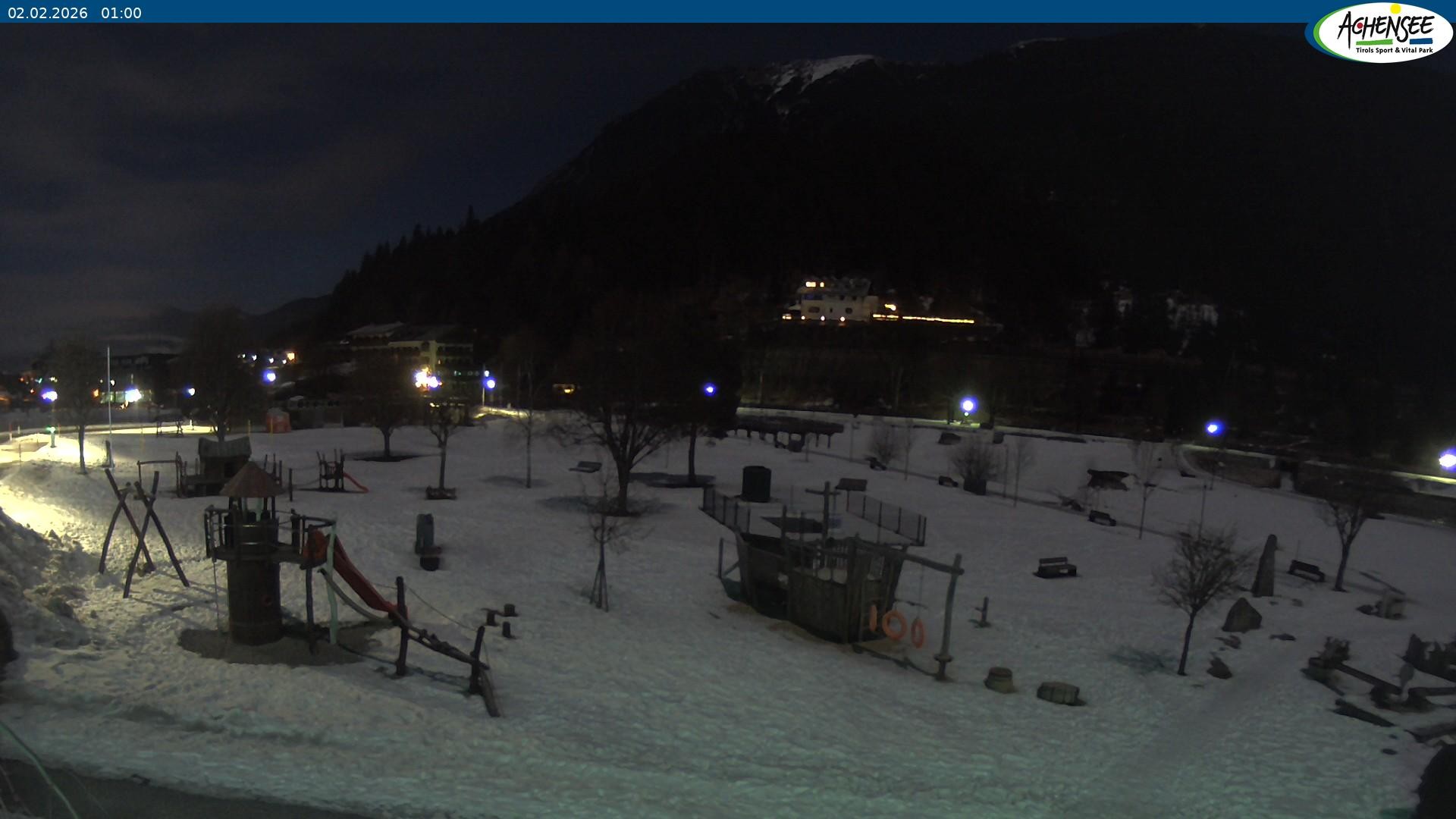 Archiv Foto Webcam Achensee - Badestrand in Achenkirch