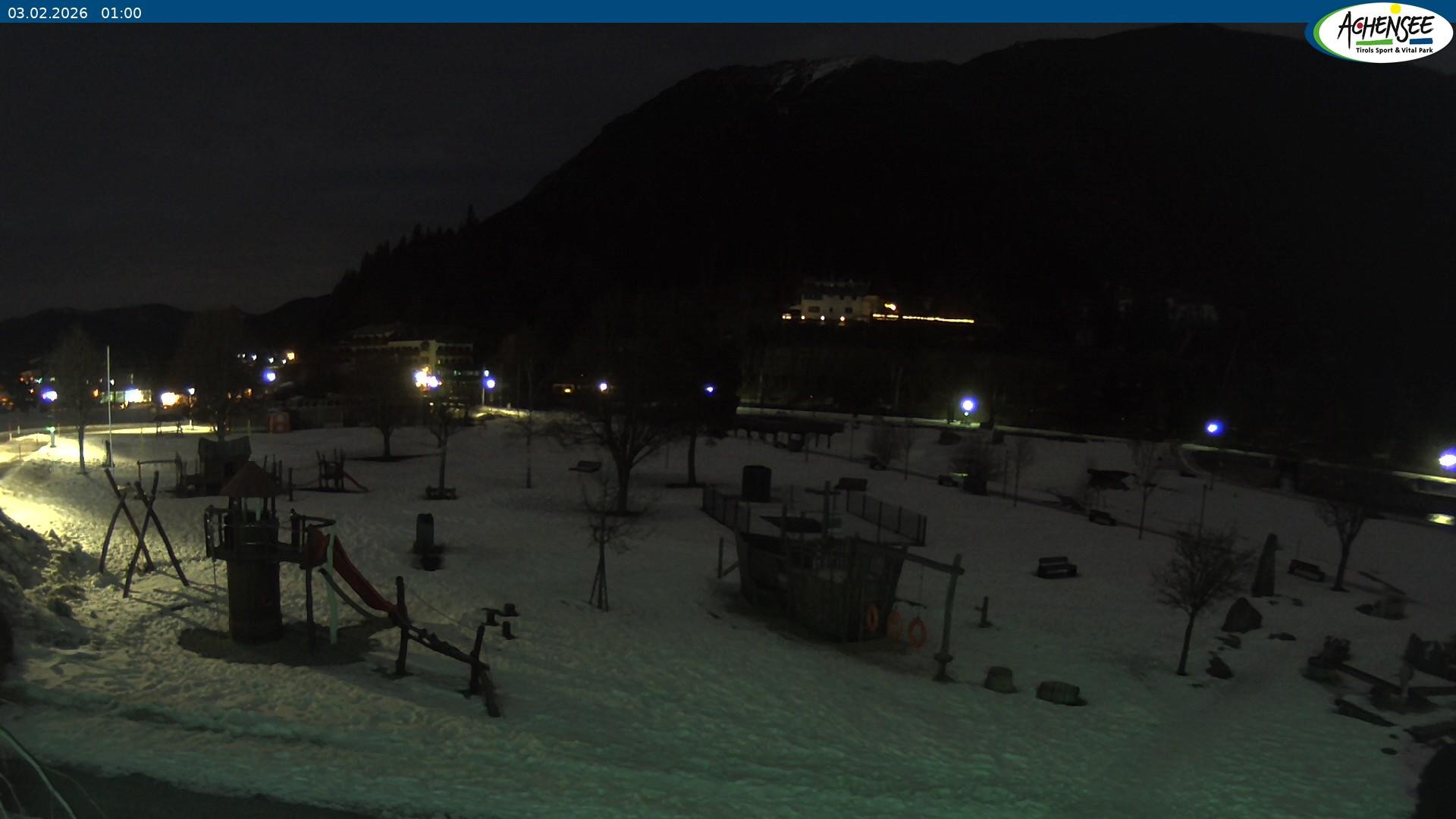 Archiv Foto Webcam Achensee - Badestrand in Achenkirch
