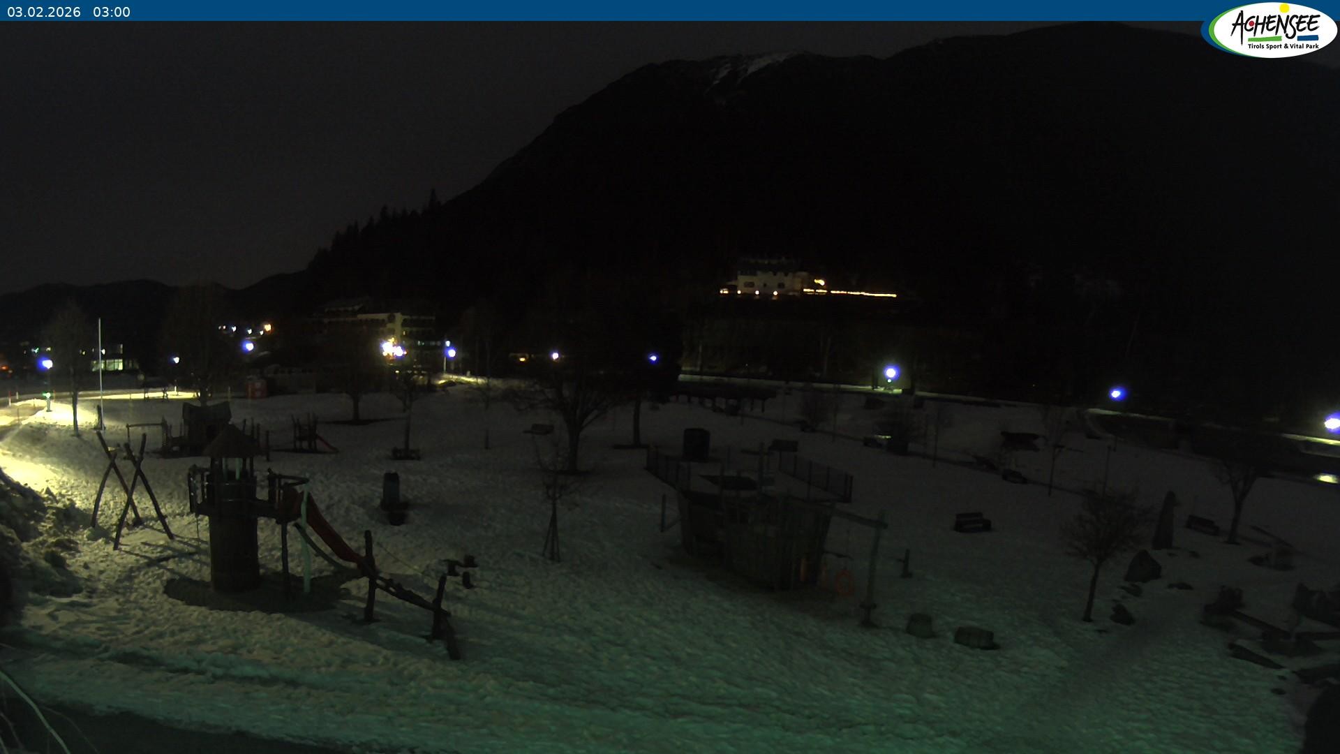 Archiv Foto Webcam Achensee - Badestrand in Achenkirch
