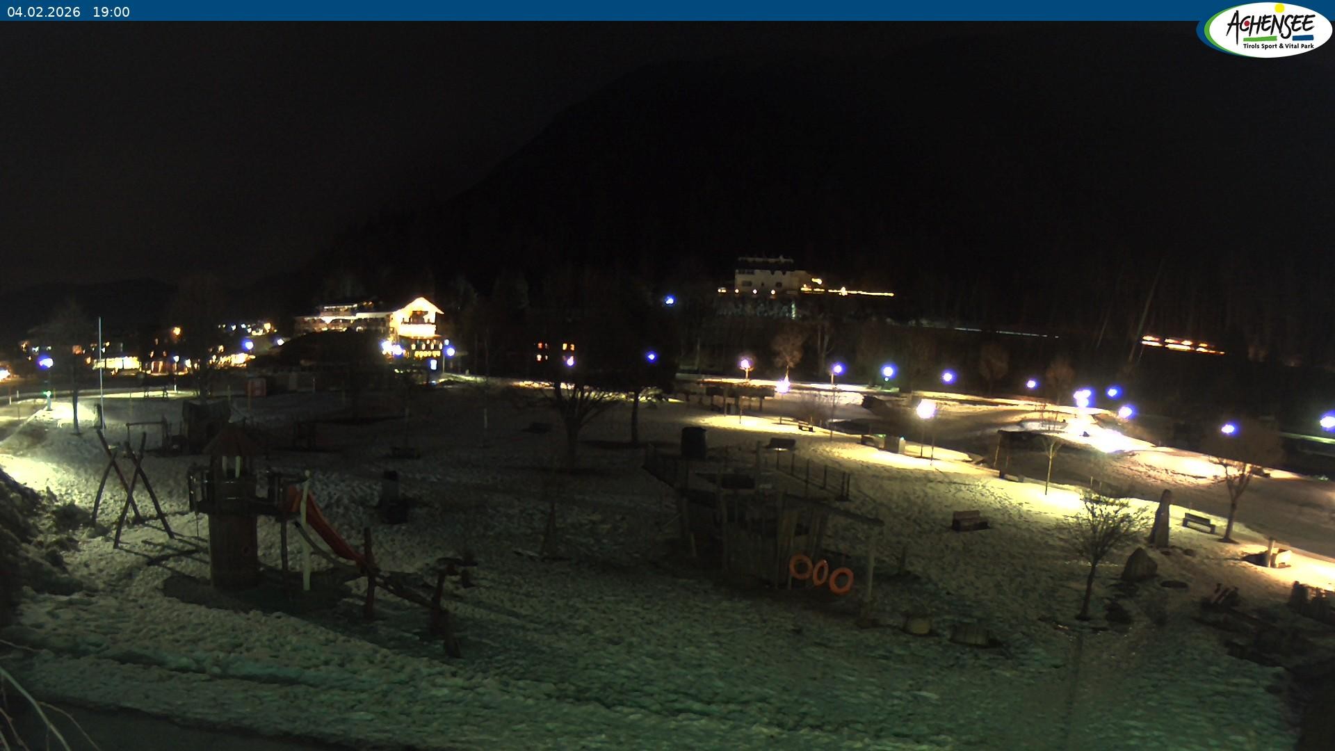 Archiv Foto Webcam Achensee - Badestrand in Achenkirch