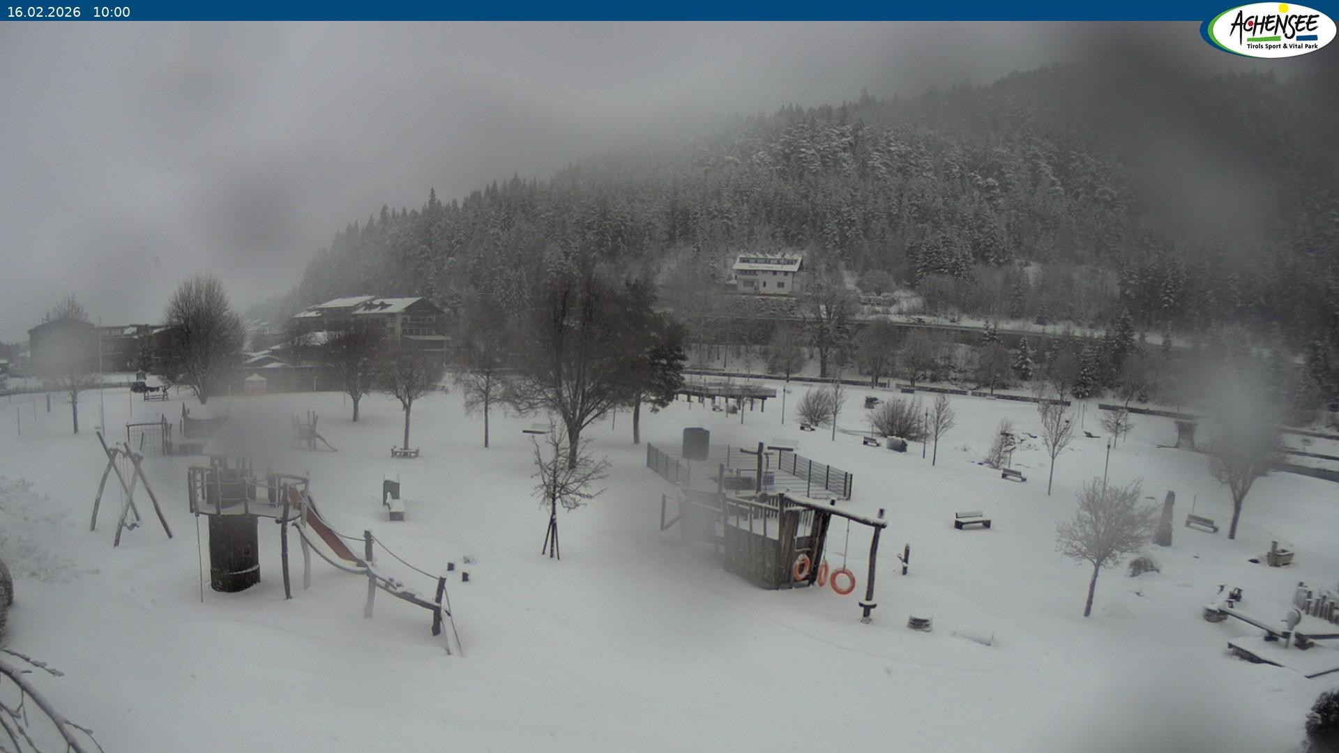 Archiv Foto Webcam Achensee - Badestrand in Achenkirch