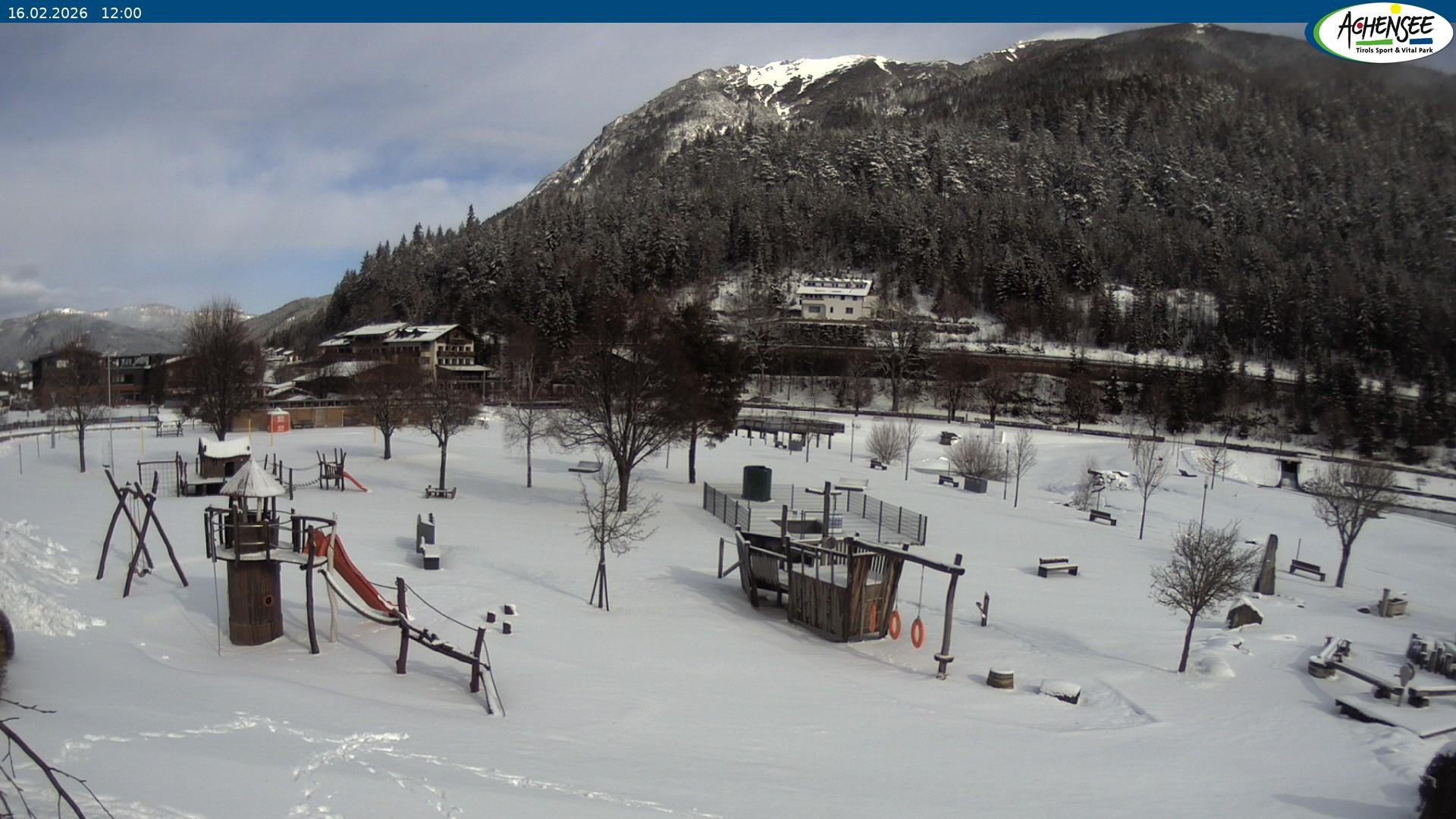 Archiv Foto Webcam Achensee - Badestrand in Achenkirch
