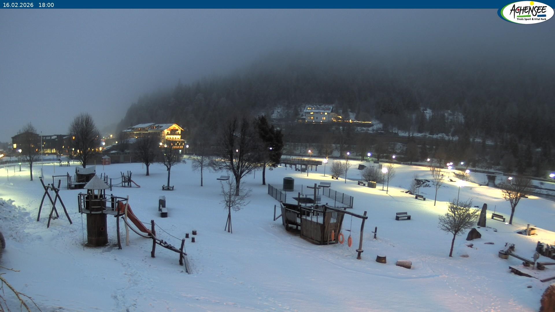 Archiv Foto Webcam Achensee - Badestrand in Achenkirch