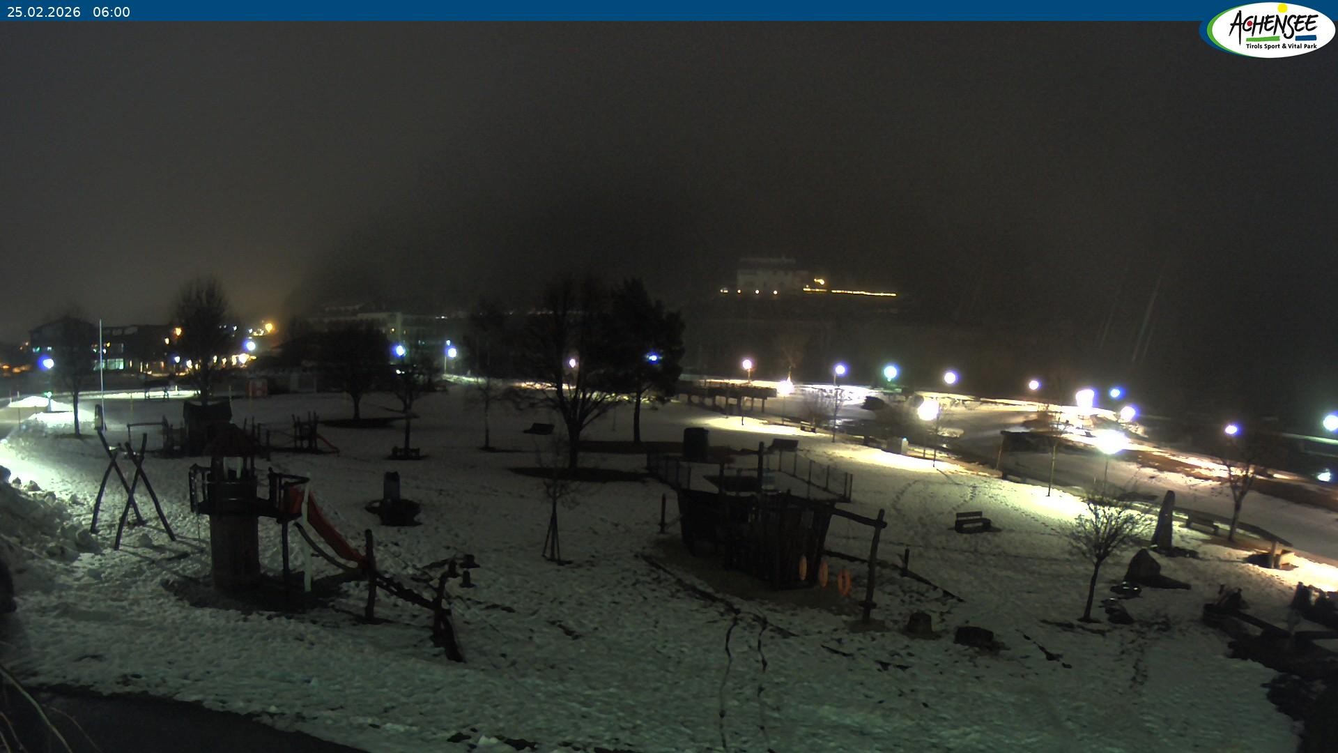 Archiv Foto Webcam Achensee - Badestrand in Achenkirch