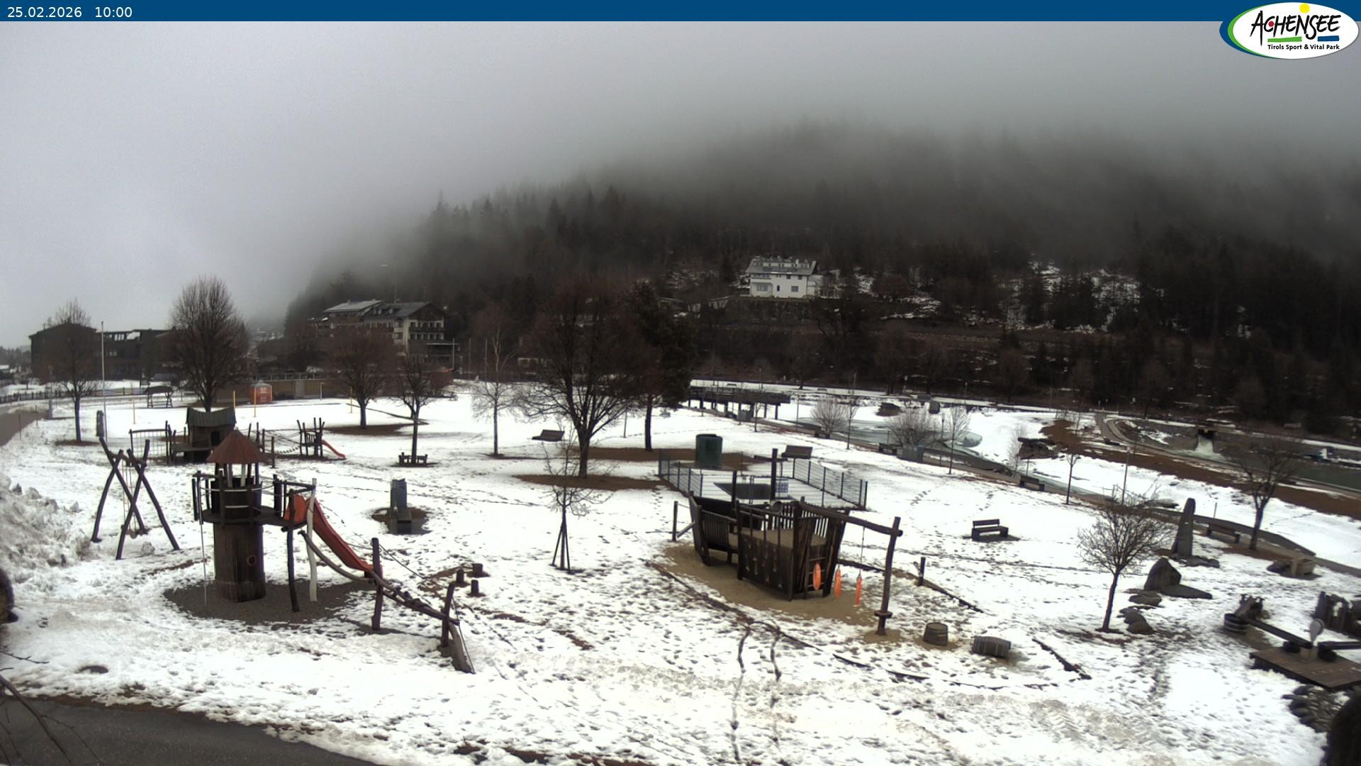 Archiv Foto Webcam Achensee - Badestrand in Achenkirch