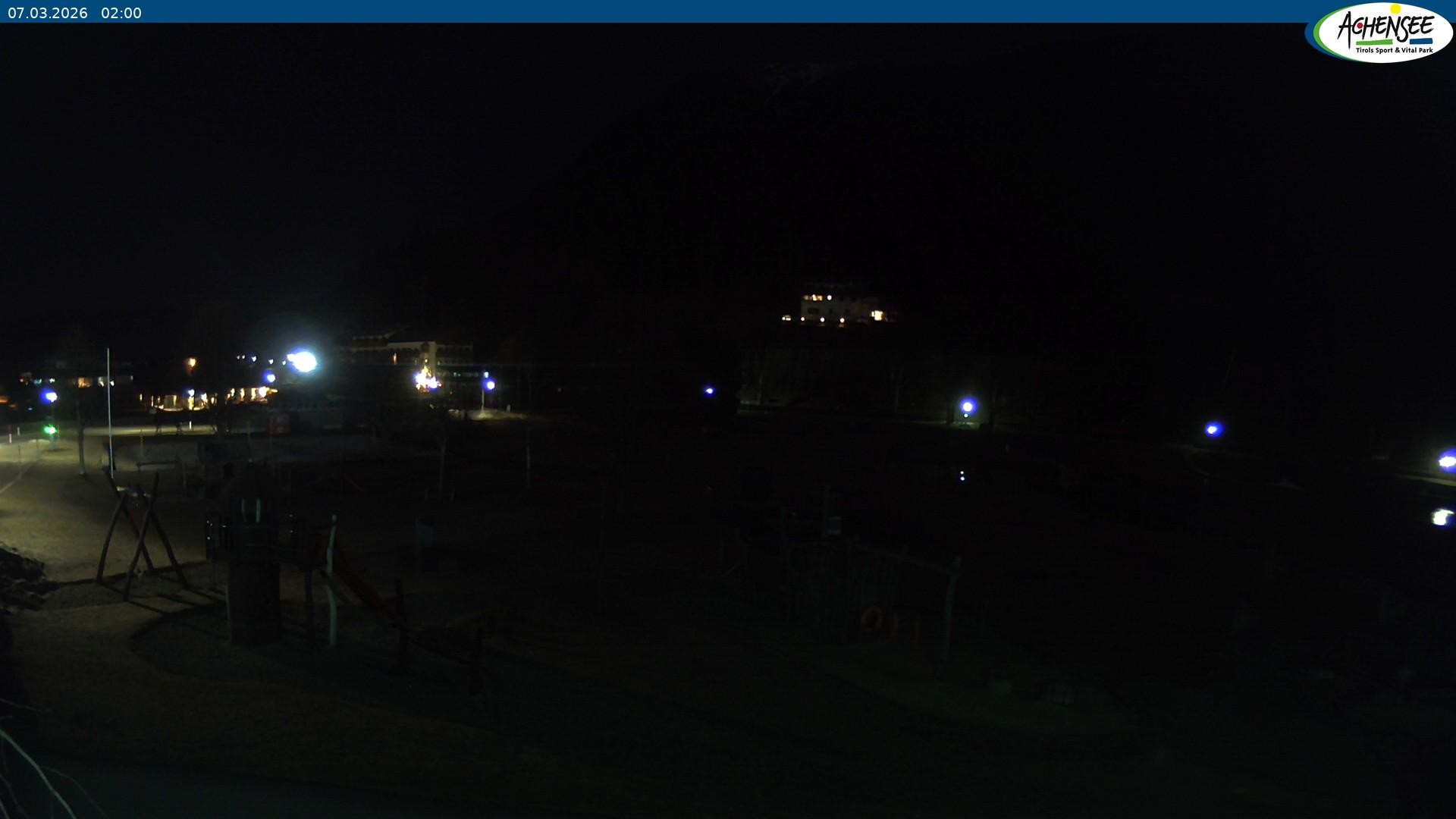 Archiv Foto Webcam Achensee - Badestrand in Achenkirch