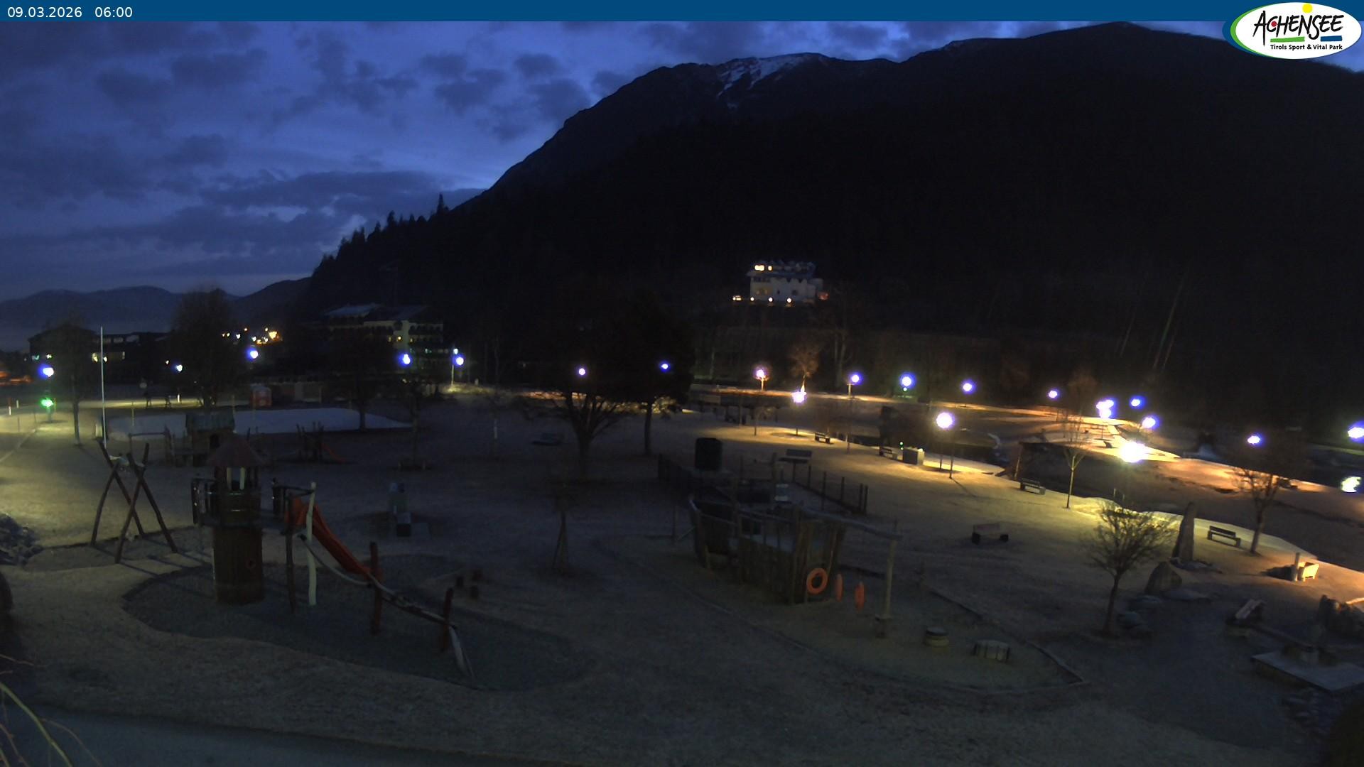 Archiv Foto Webcam Achensee - Badestrand in Achenkirch