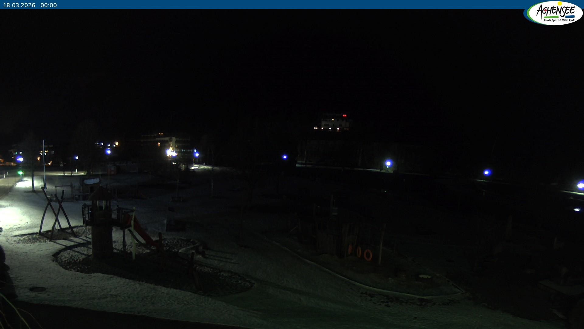 Archived image Webcam Lake Achensee - beach in Achenkirch