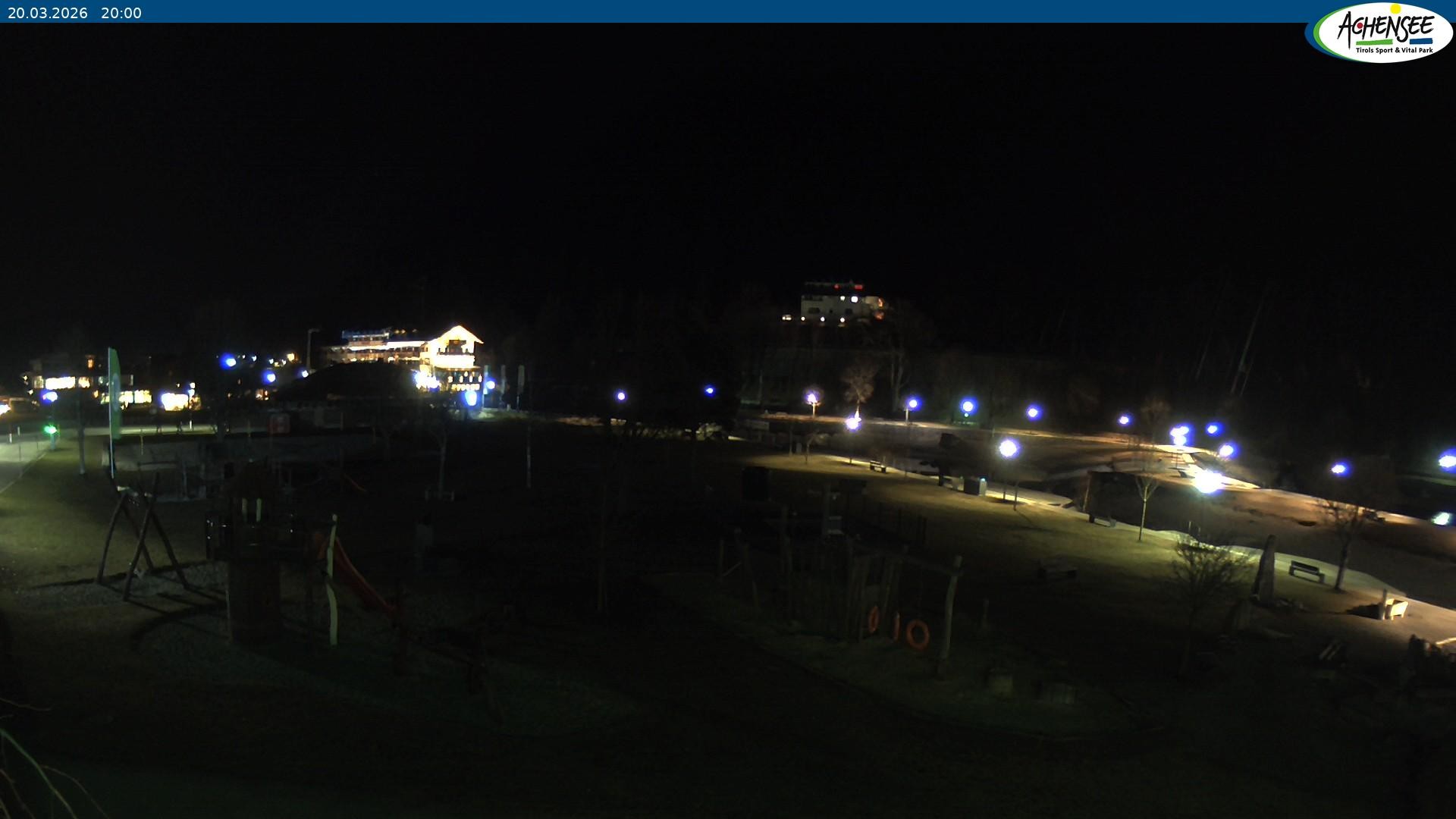 Archived image Webcam Lake Achensee - beach in Achenkirch