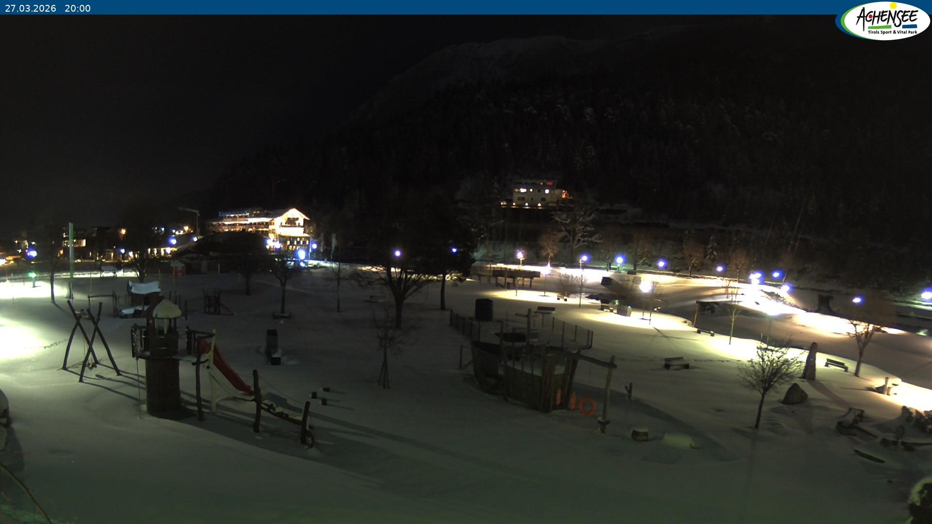 Archiv Foto Webcam Achensee - Badestrand in Achenkirch