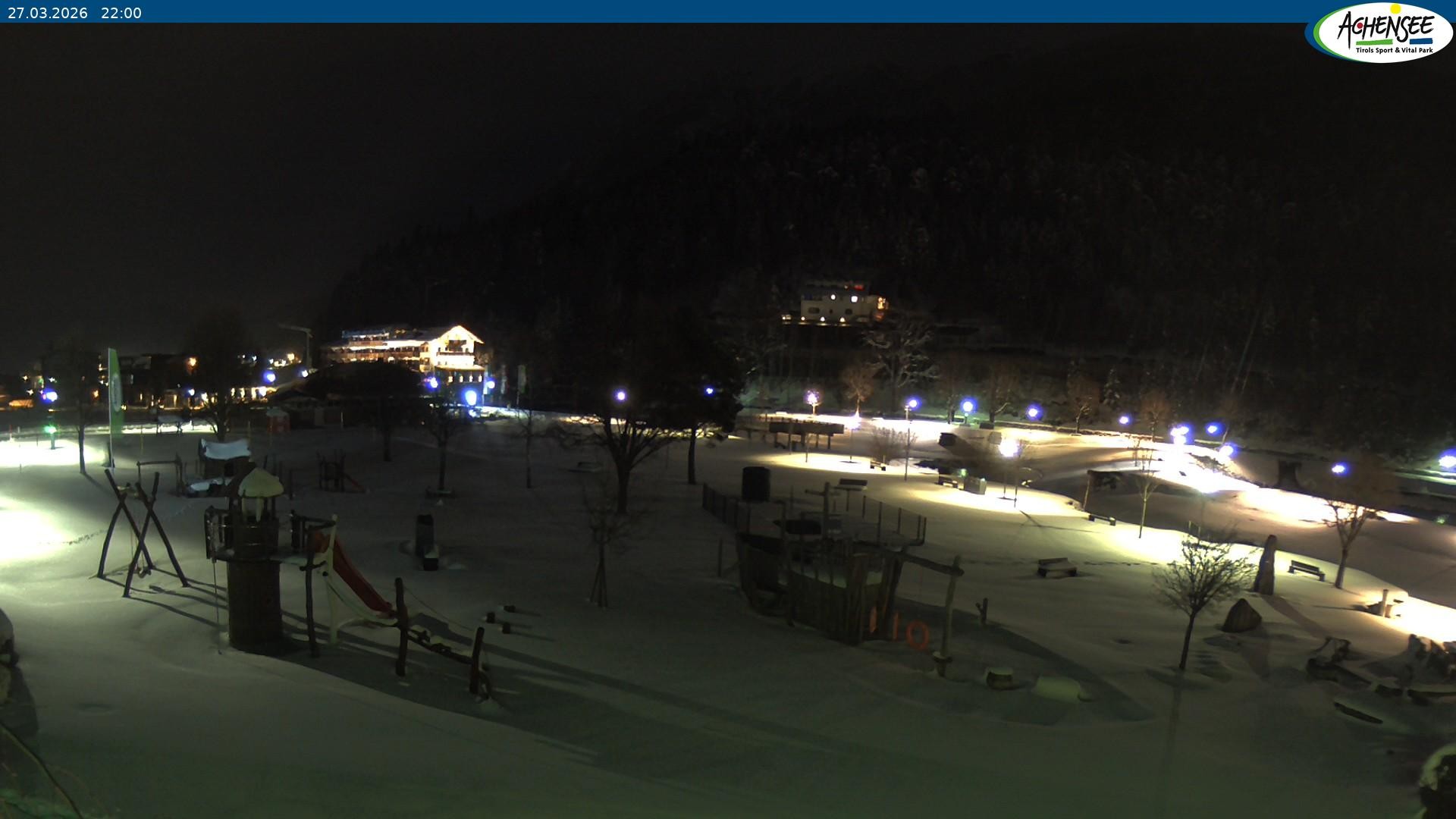 Archiv Foto Webcam Achensee - Badestrand in Achenkirch