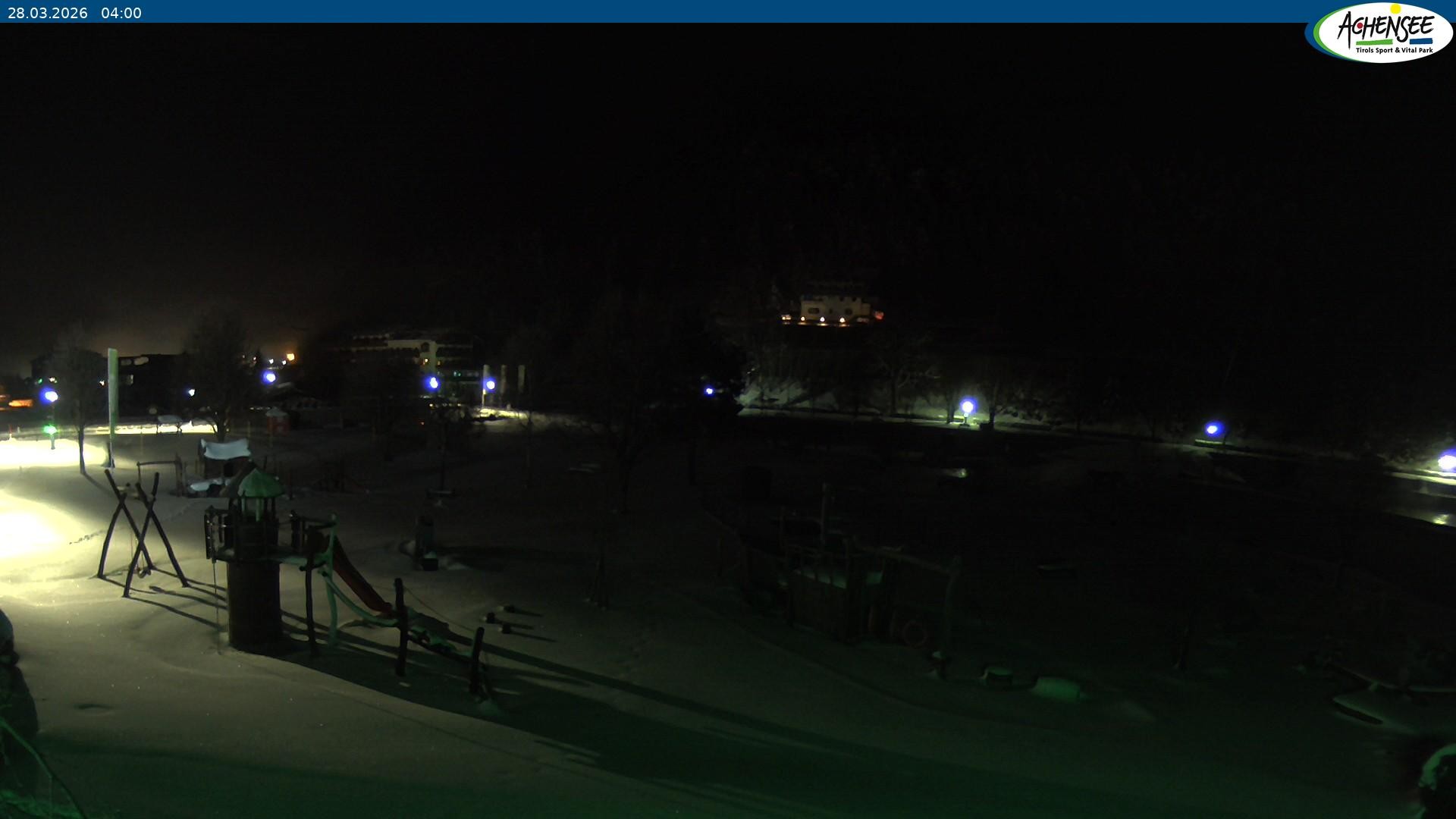 Archived image Webcam Lake Achensee - beach in Achenkirch