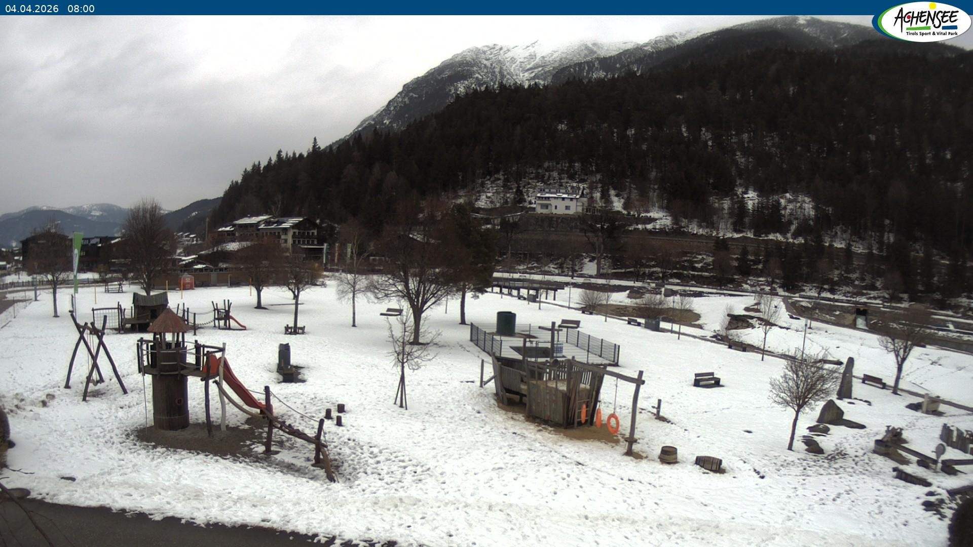 Archiv Foto Webcam Achensee - Badestrand in Achenkirch