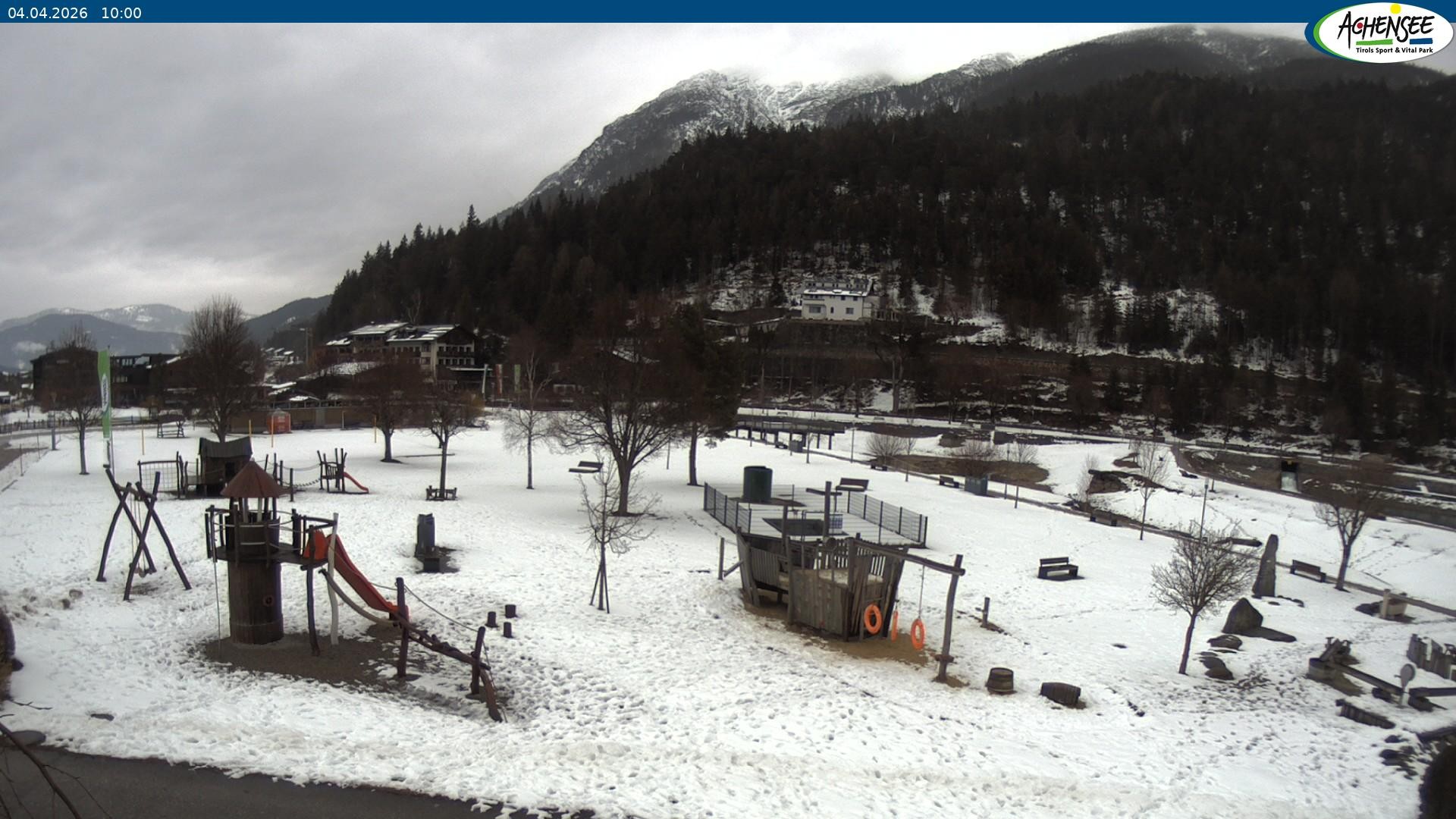 Archiv Foto Webcam Achensee - Badestrand in Achenkirch