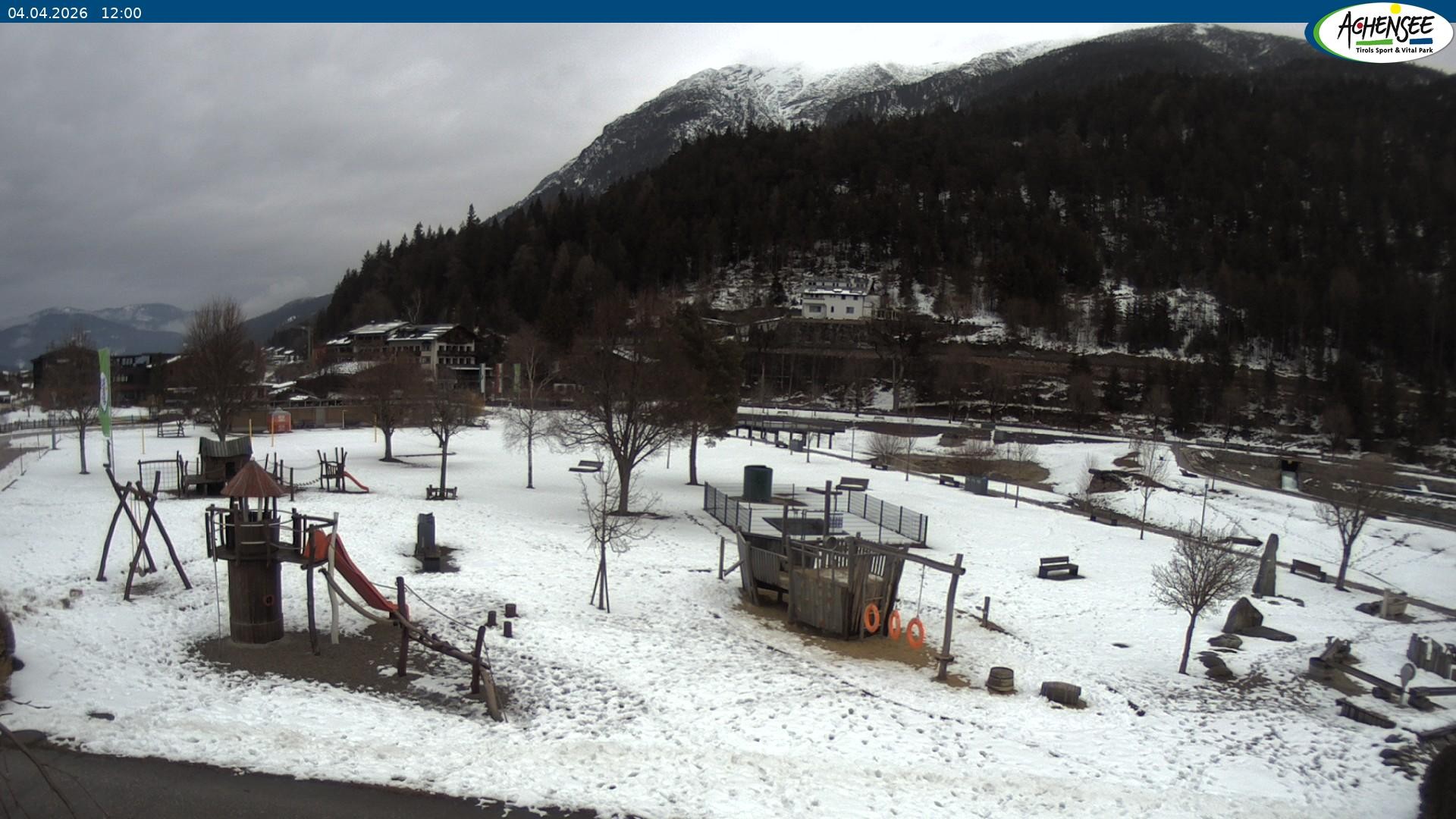 Archiv Foto Webcam Achensee - Badestrand in Achenkirch