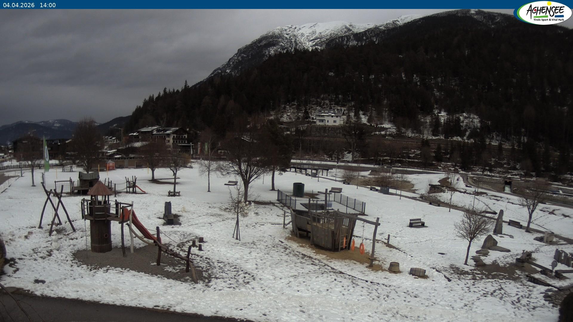 Archiv Foto Webcam Achensee - Badestrand in Achenkirch