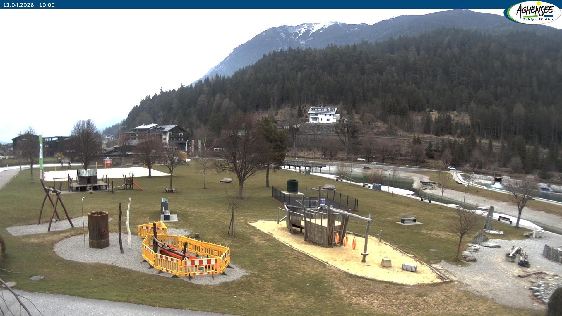 Archiv Foto Webcam Achensee - Badestrand in Achenkirch