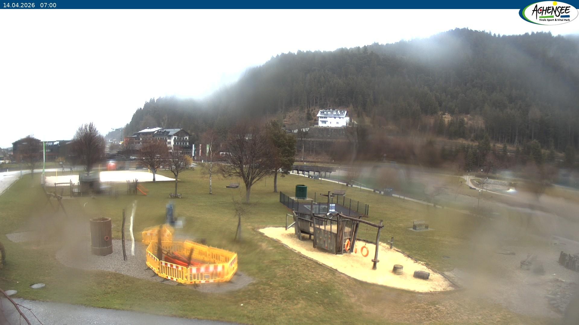 Archiv Foto Webcam Achensee - Badestrand in Achenkirch