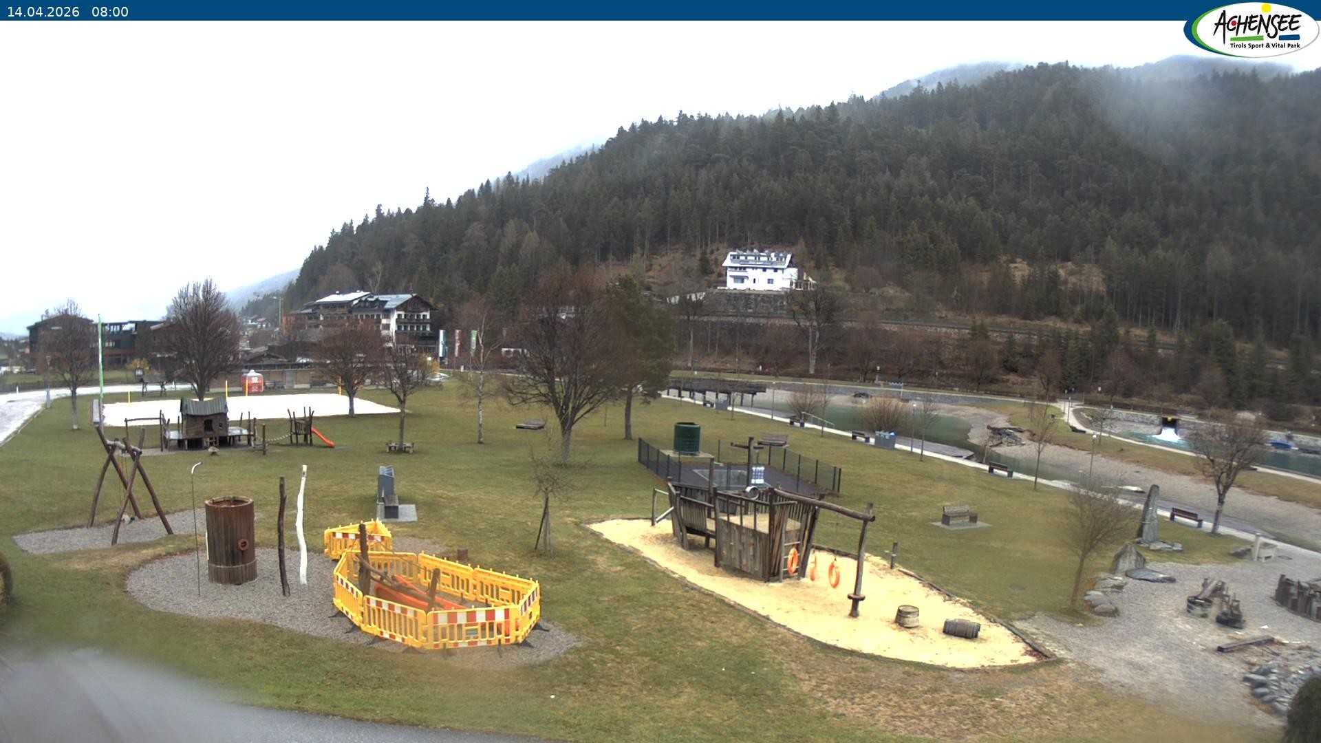 Archiv Foto Webcam Achensee - Badestrand in Achenkirch