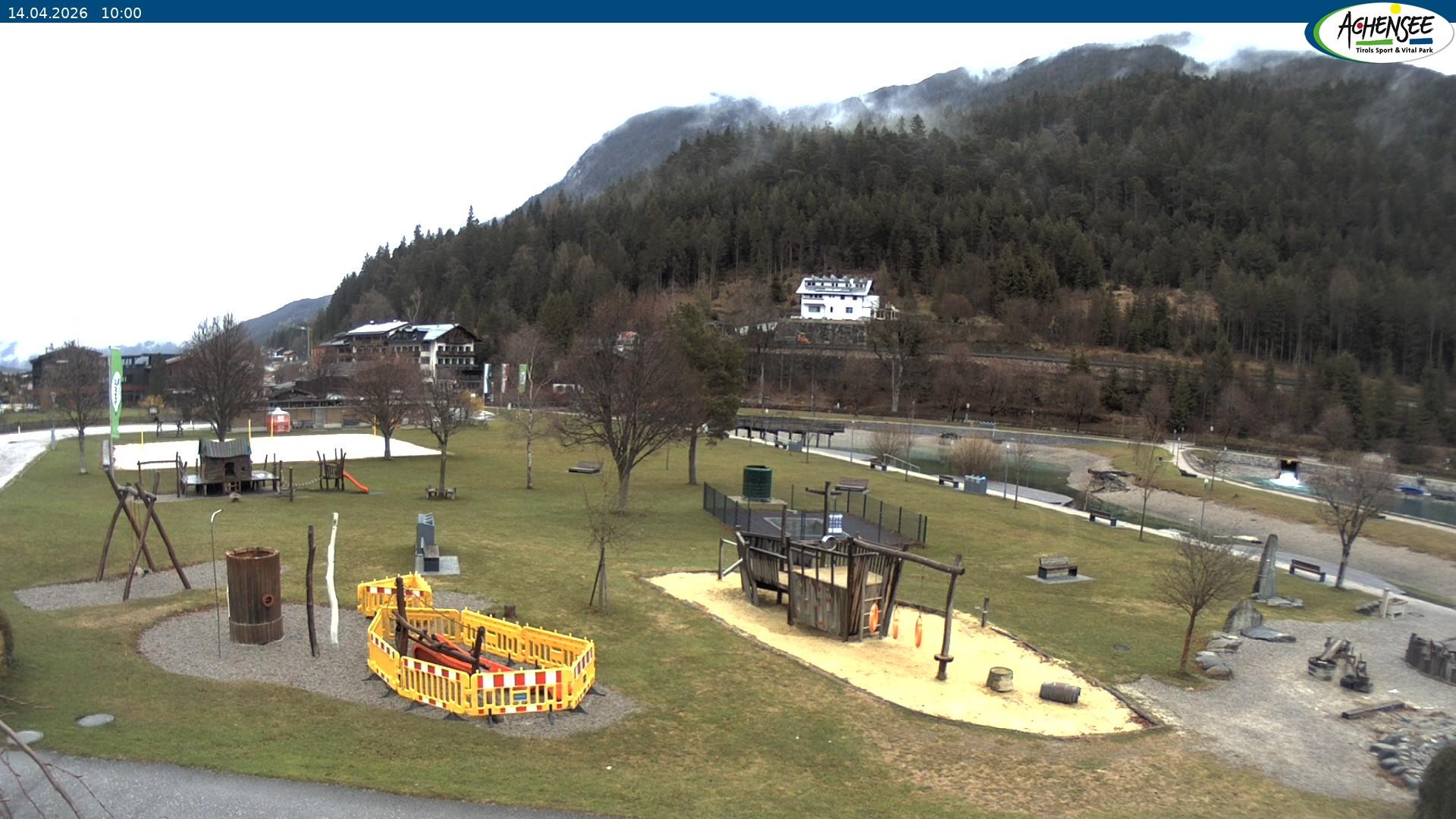 Archiv Foto Webcam Achensee - Badestrand in Achenkirch