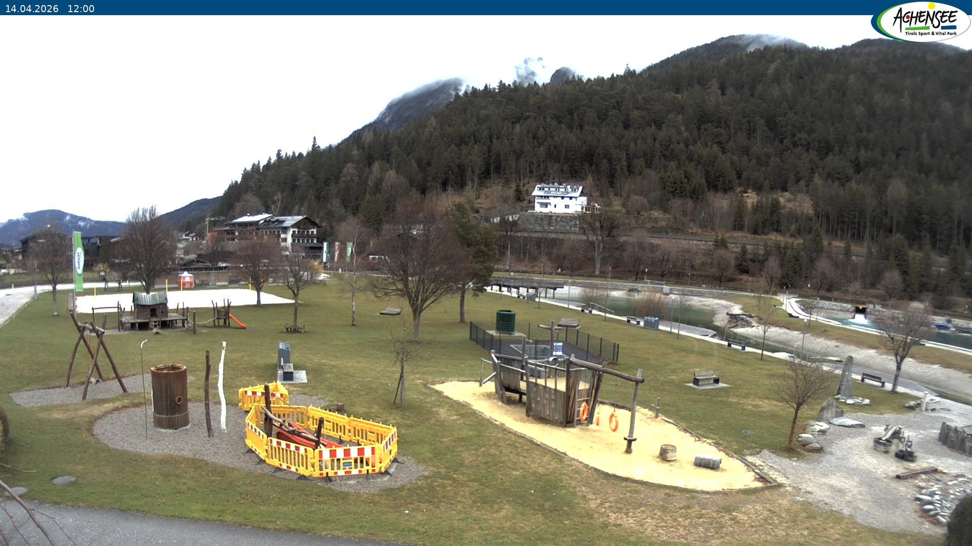 Archiv Foto Webcam Achensee - Badestrand in Achenkirch