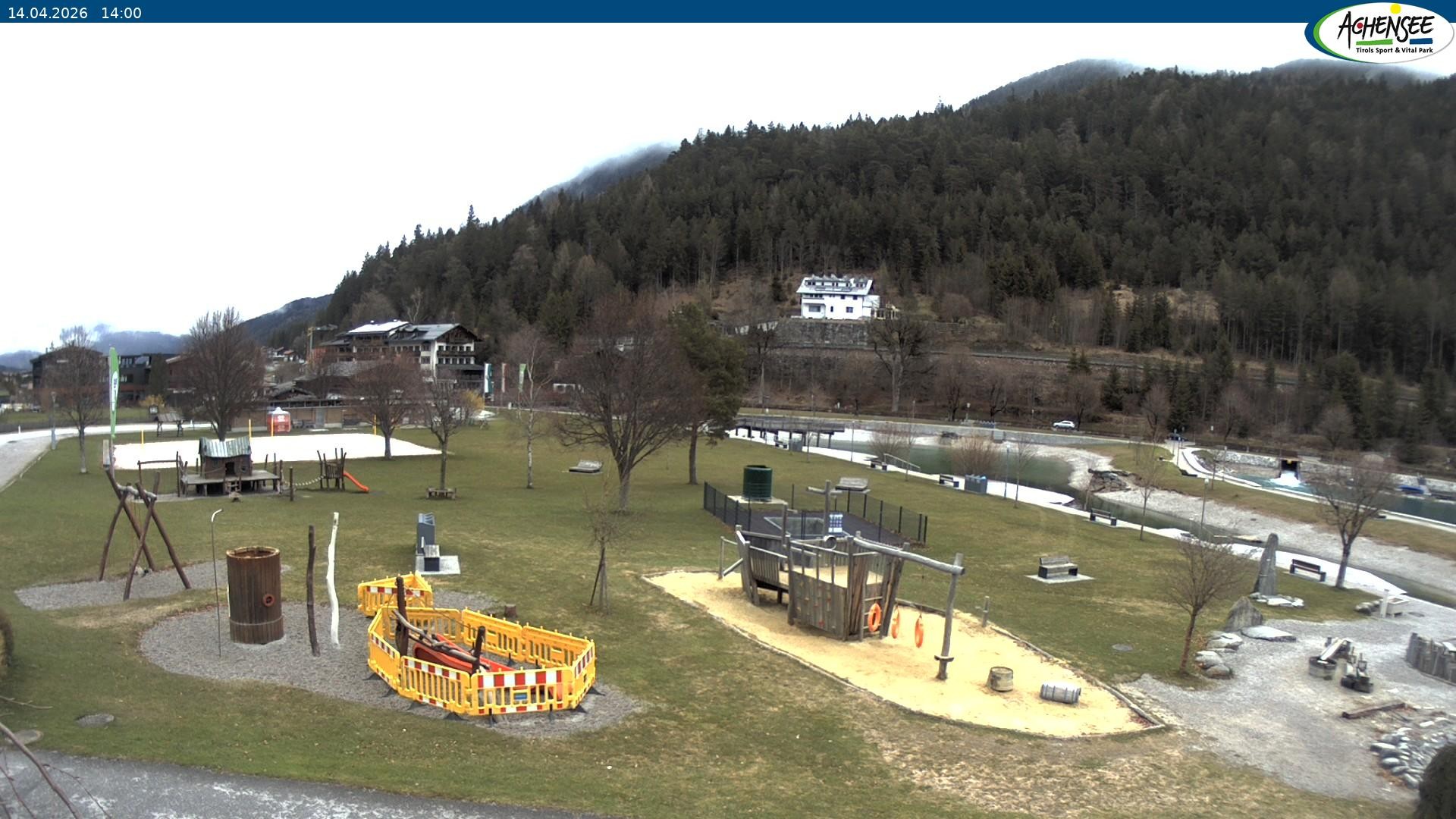 Archiv Foto Webcam Achensee - Badestrand in Achenkirch