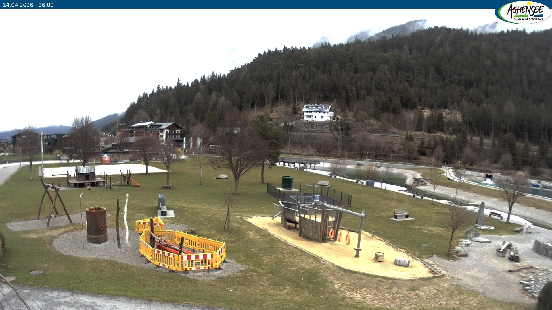 Archiv Foto Webcam Achensee - Badestrand in Achenkirch