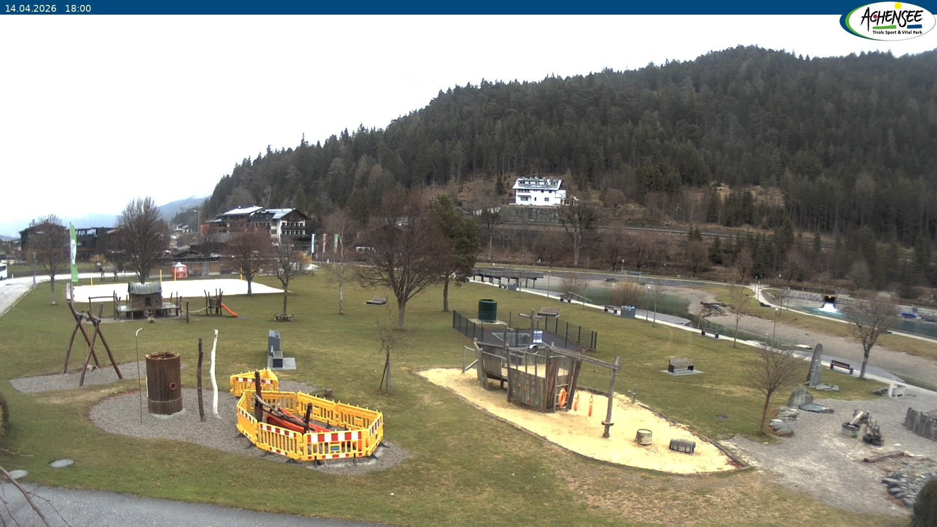Archiv Foto Webcam Achensee - Badestrand in Achenkirch