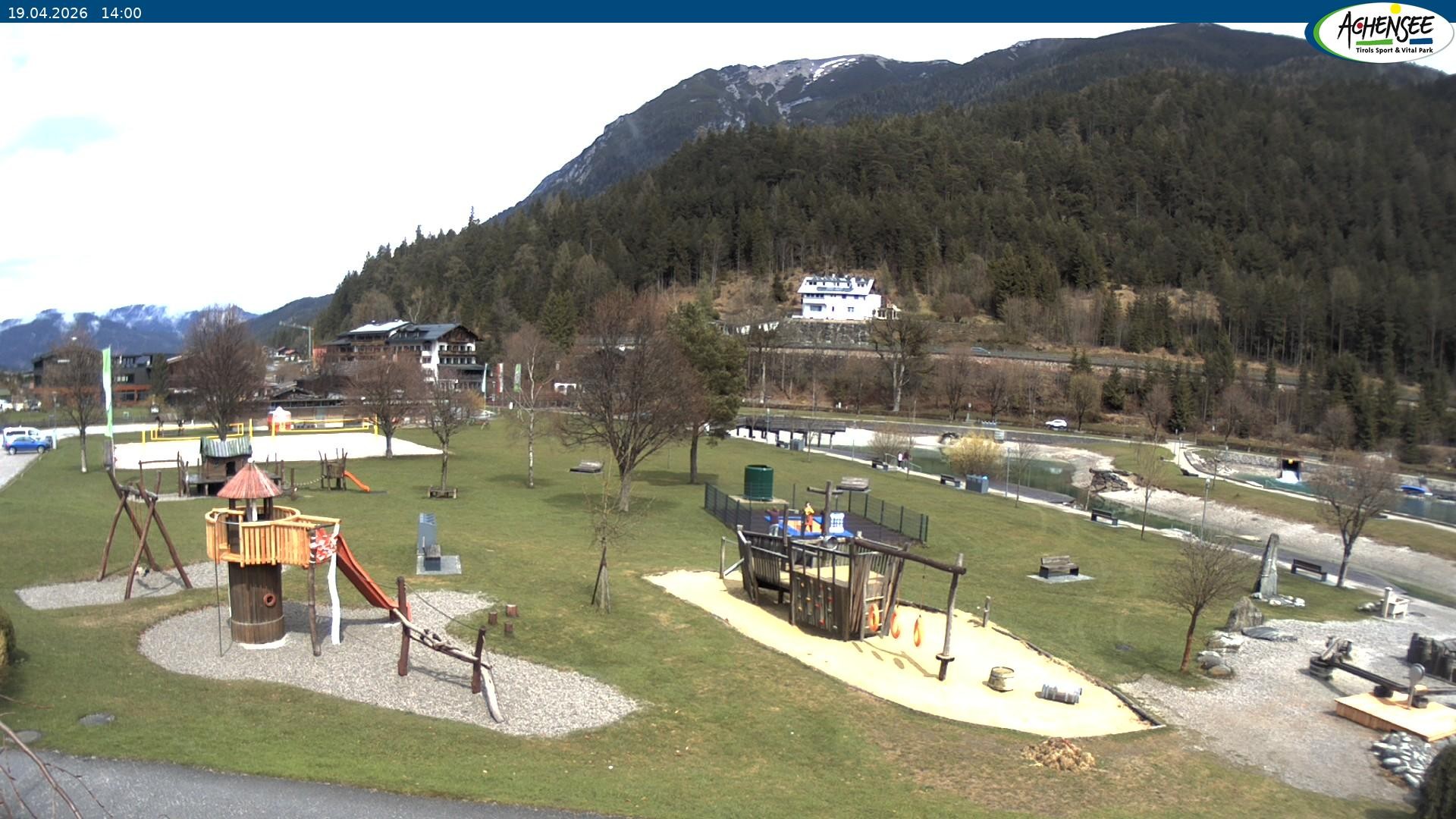 Archiv Foto Webcam Achensee - Badestrand in Achenkirch