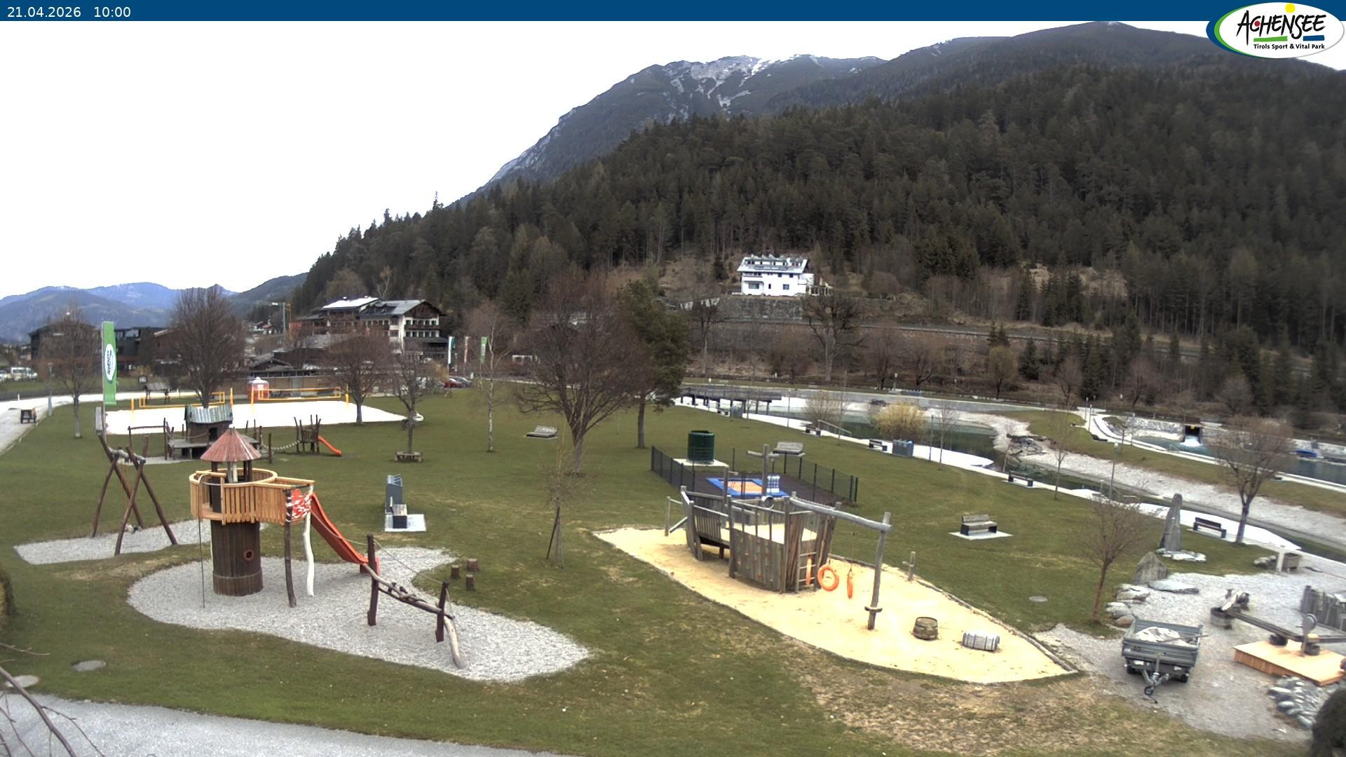 Archiv Foto Webcam Achensee - Badestrand in Achenkirch