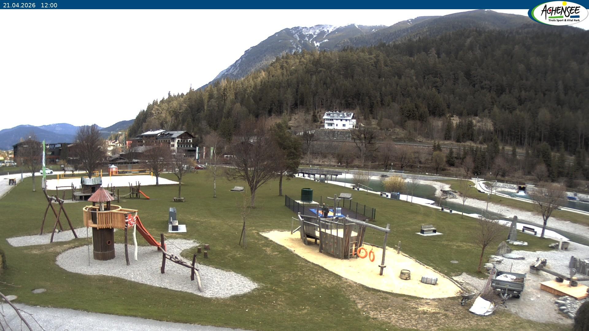 Archiv Foto Webcam Achensee - Badestrand in Achenkirch