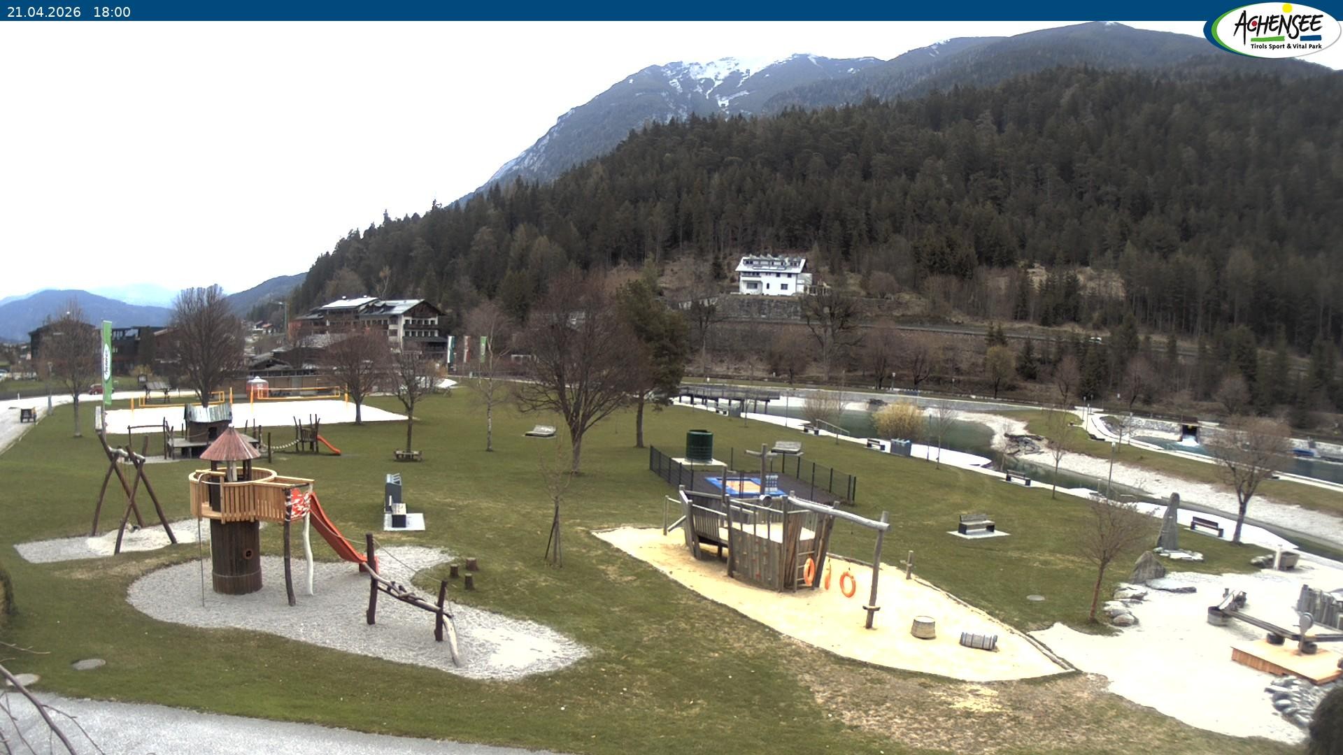 Archiv Foto Webcam Achensee - Badestrand in Achenkirch