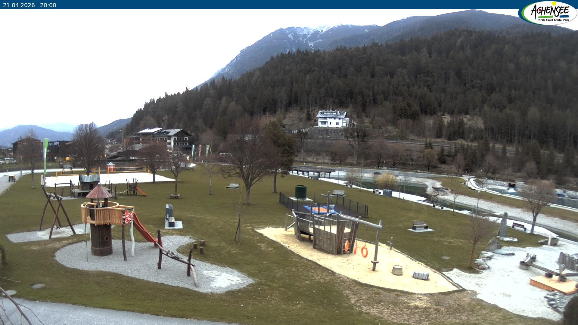 Archiv Foto Webcam Achensee - Badestrand in Achenkirch