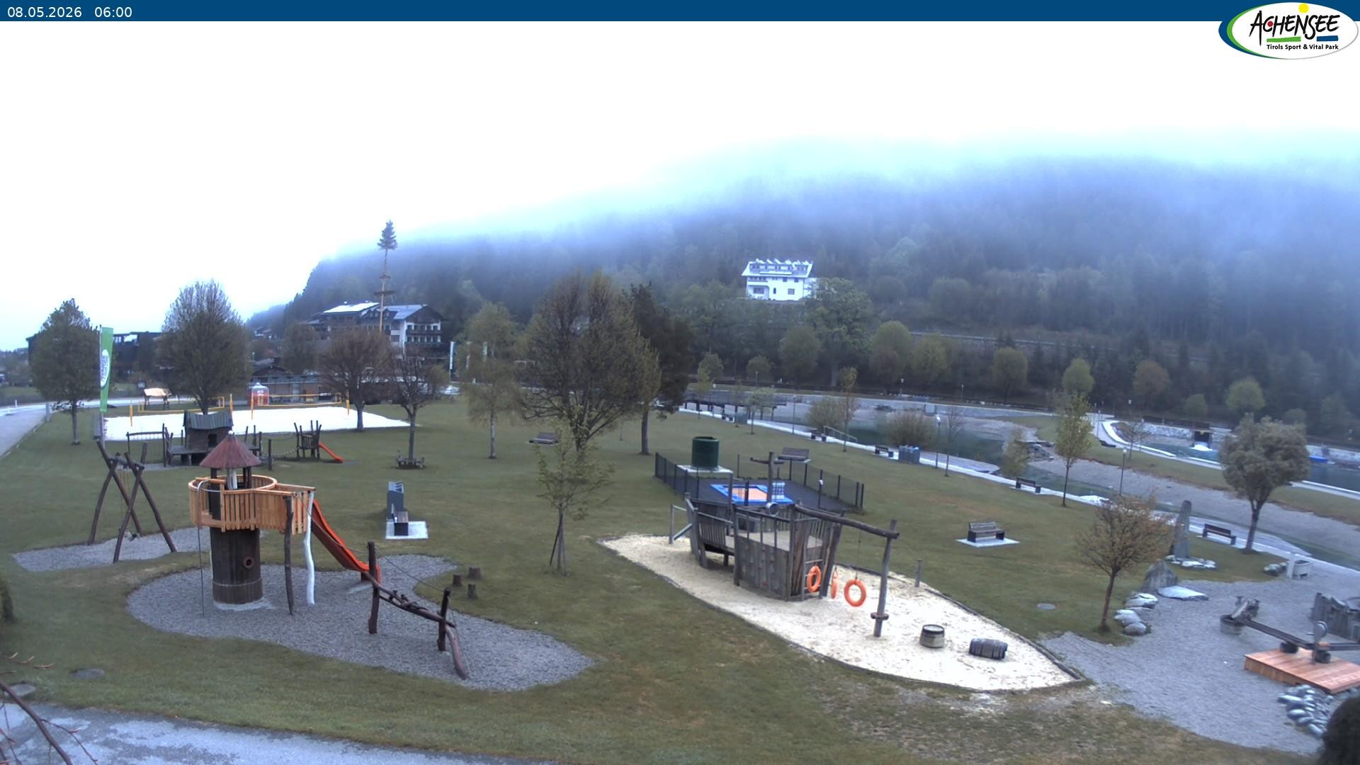 Archiv Foto Webcam Achensee - Badestrand in Achenkirch