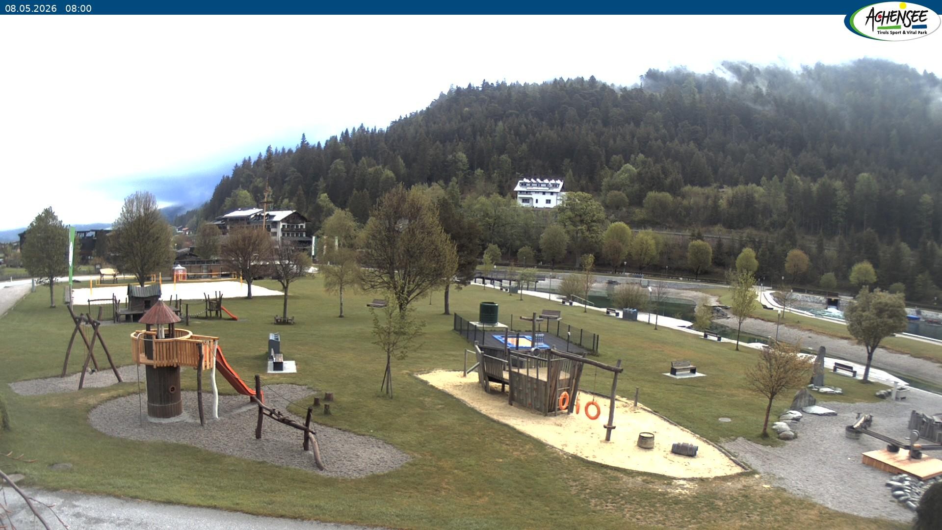 Archiv Foto Webcam Achensee - Badestrand in Achenkirch