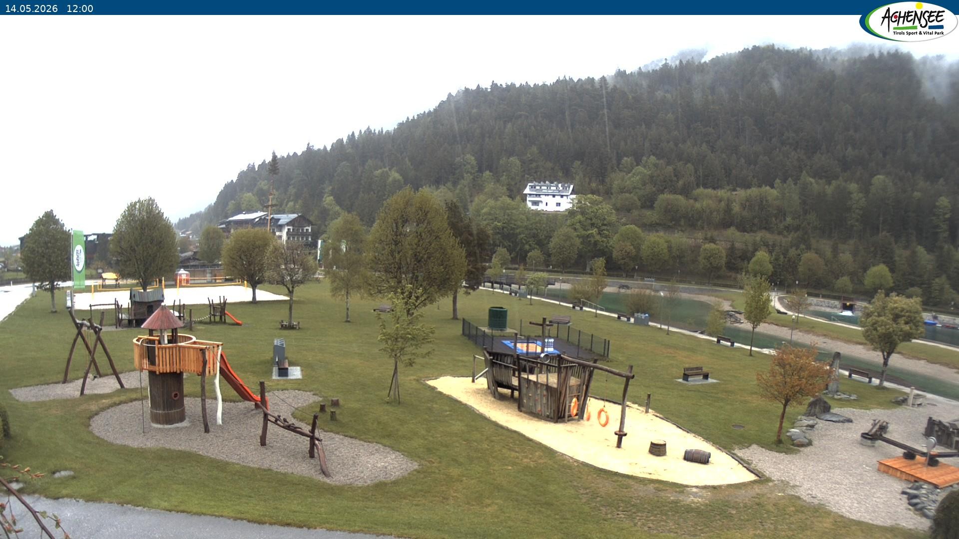 Archiv Foto Webcam Achensee - Badestrand in Achenkirch