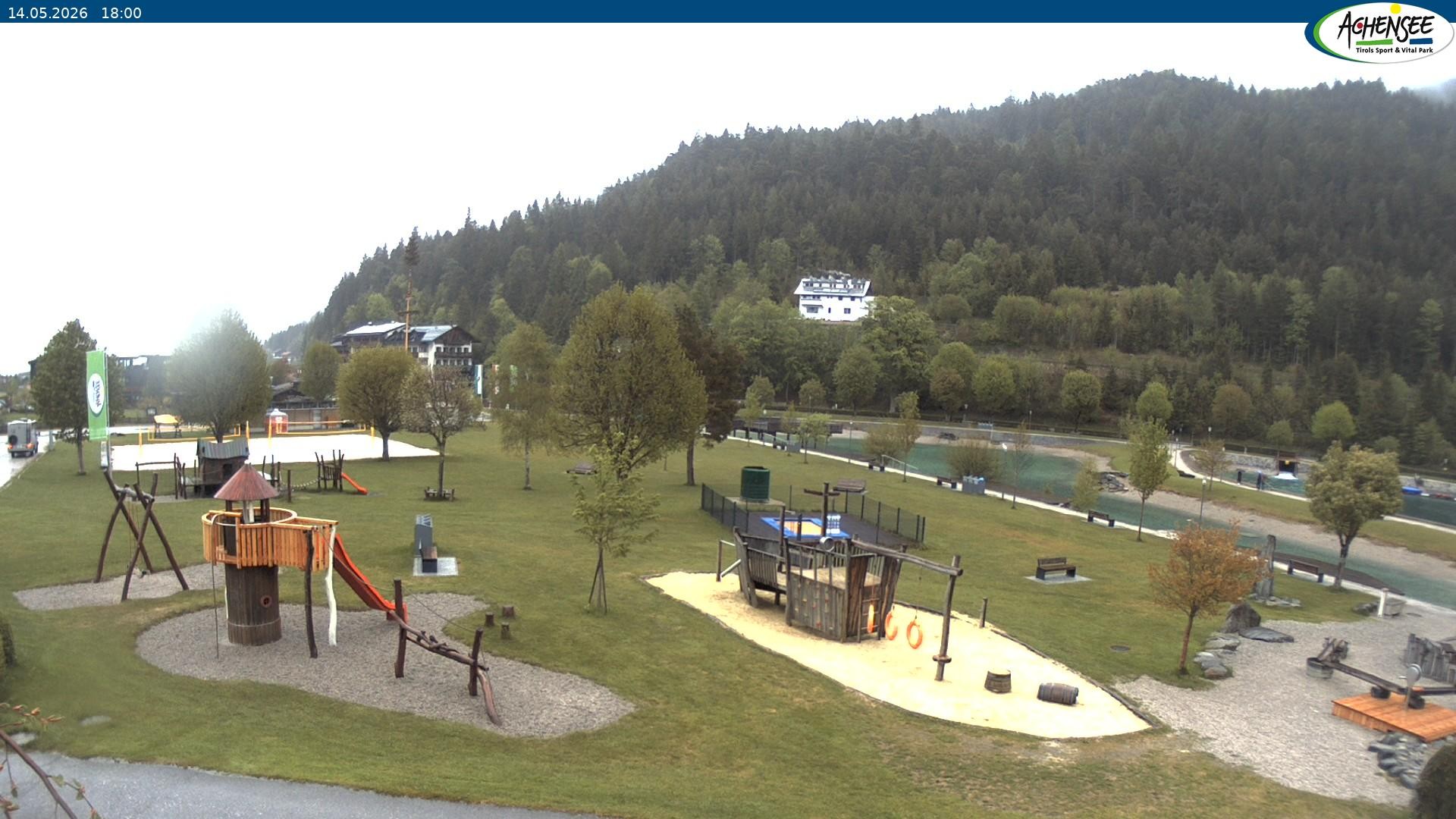 Archiv Foto Webcam Achensee - Badestrand in Achenkirch