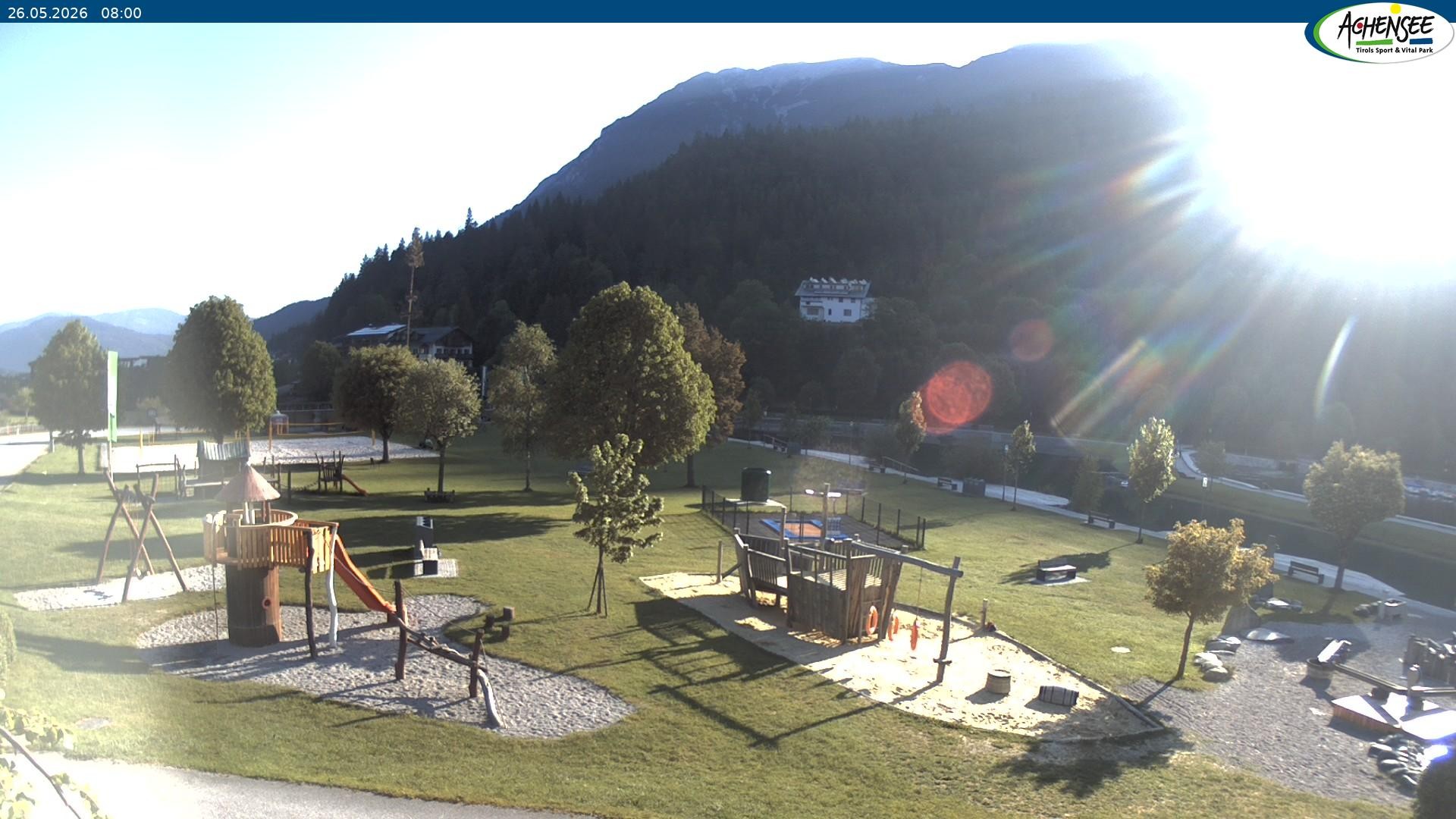 Archiv Foto Webcam Achensee - Badestrand in Achenkirch