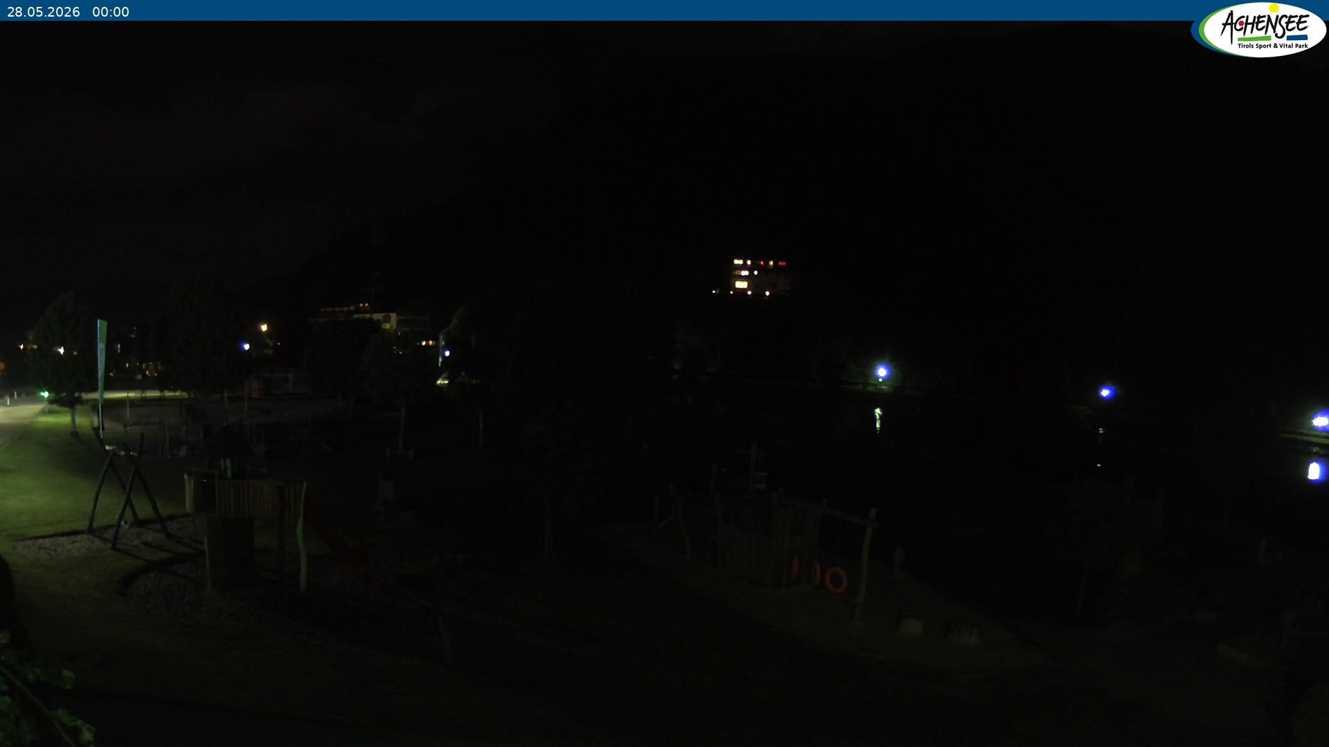 Archived image Webcam Lake Achensee - beach in Achenkirch