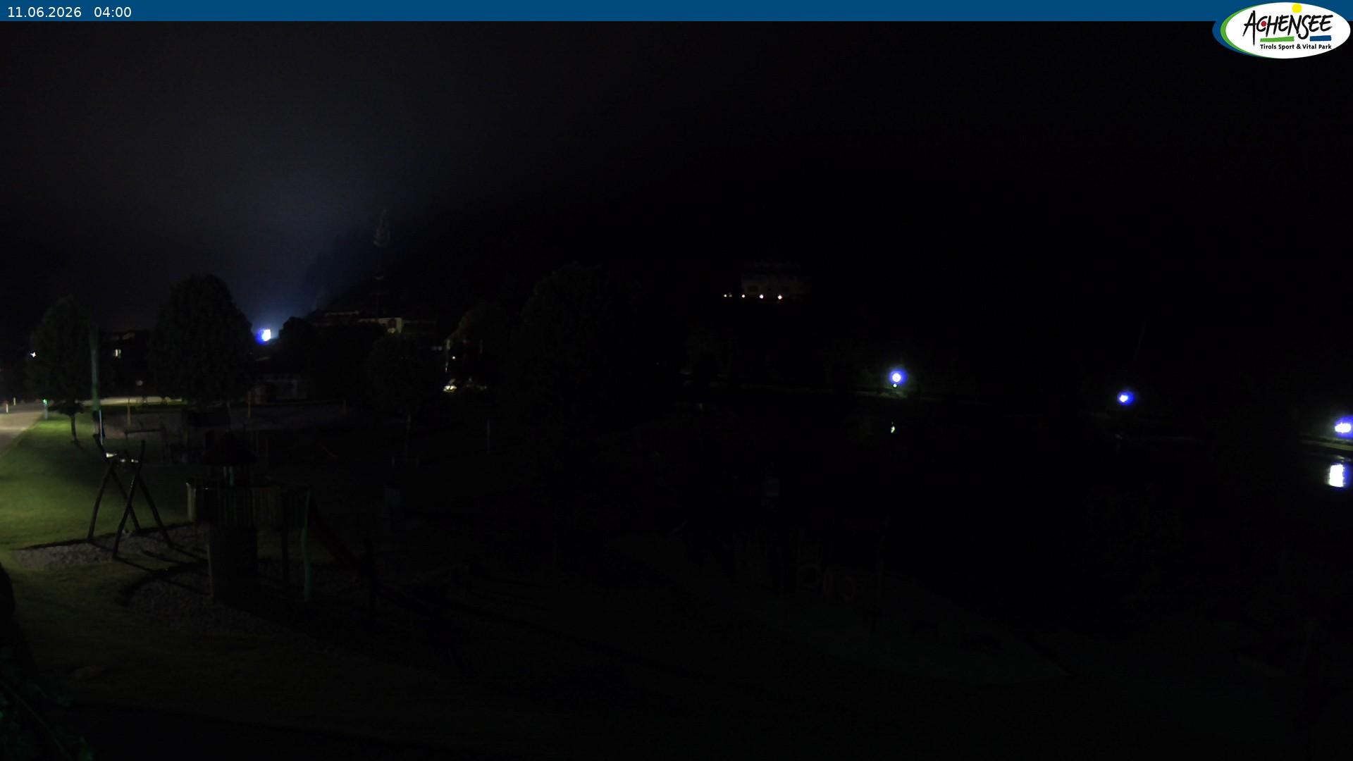 Archived image Webcam Lake Achensee - beach in Achenkirch